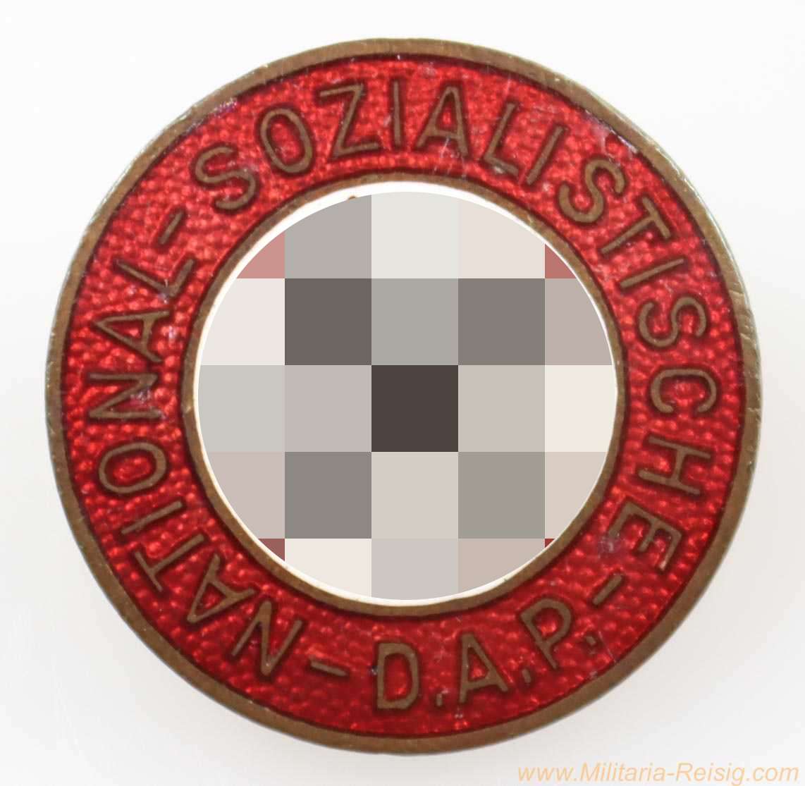 NSDAP Parteiabzeichen - RZM M1/72 (Fritz Zimmermann, Stuttgart)