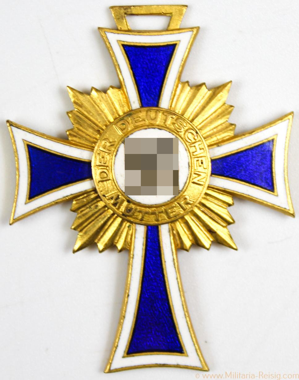 Mutterkreuz in Gold