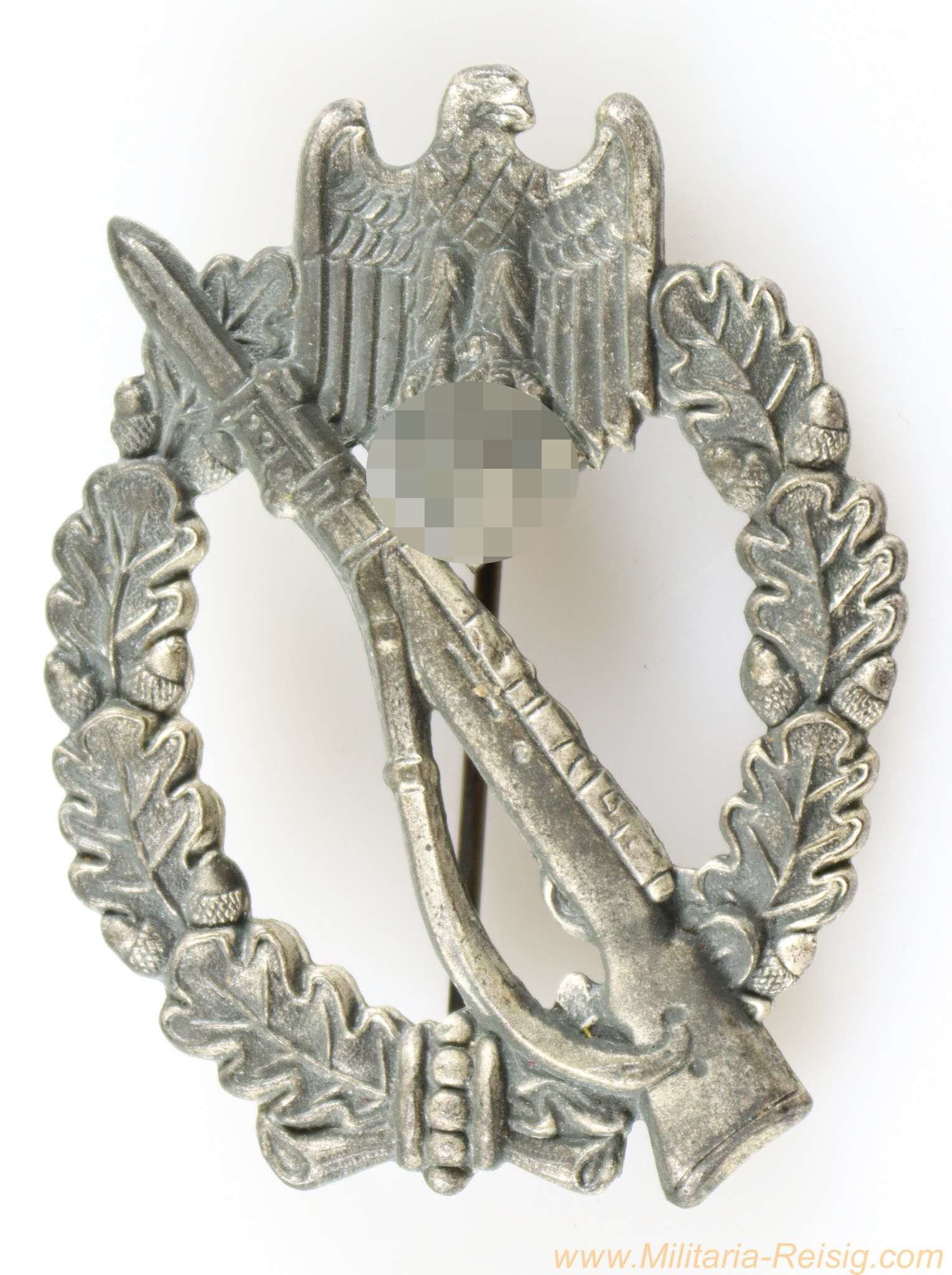 Infanterie Sturmabzeichen in Silber, Hersteller F.O.