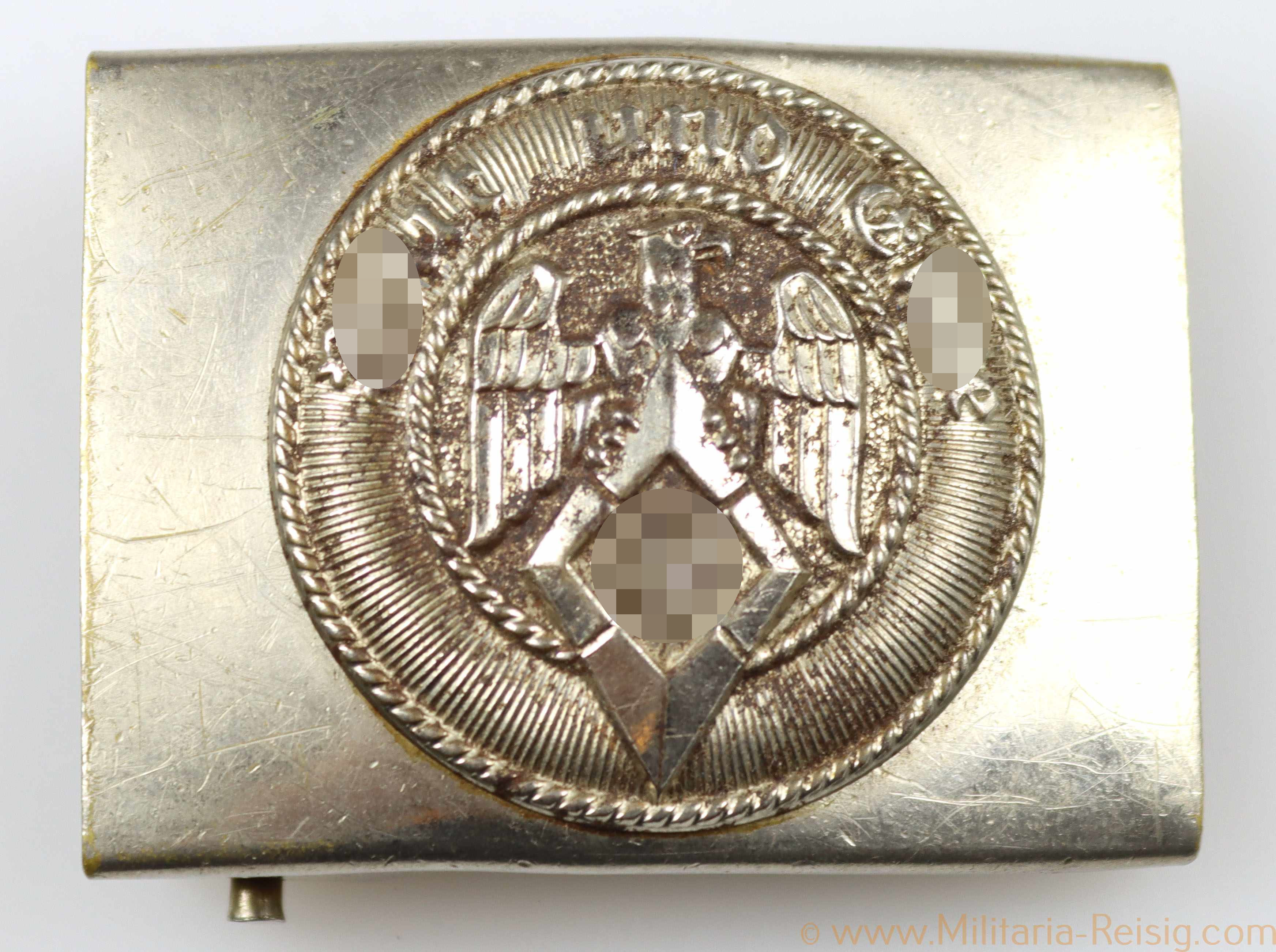 DJ/HJ Koppelschloss, HJ Medaillon aufgelegt auf DJ Koppelschloss