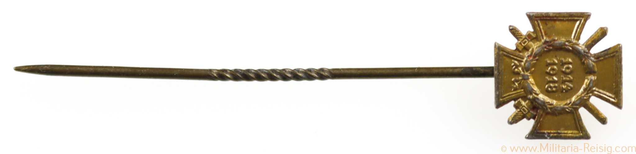 Anstecknadel Frontkämpferkreuz