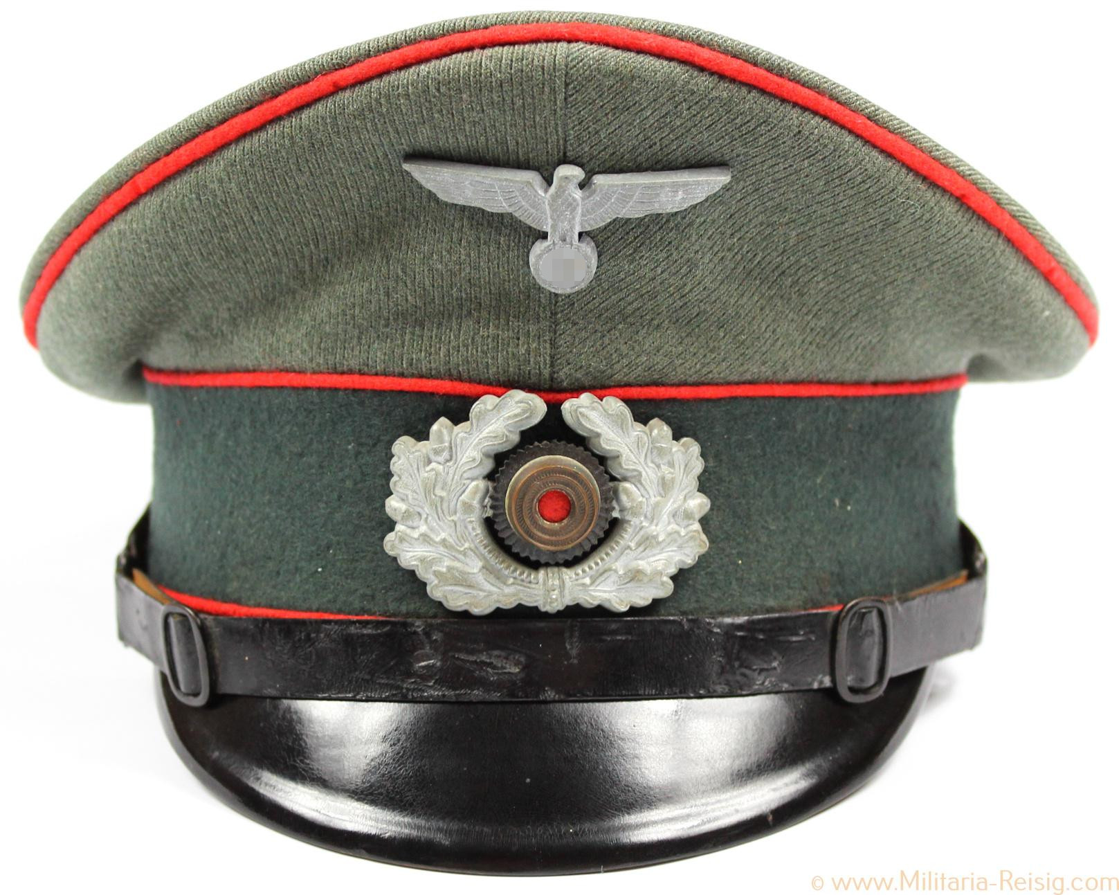 Schirmmütze für Mannschaften der Artillerie