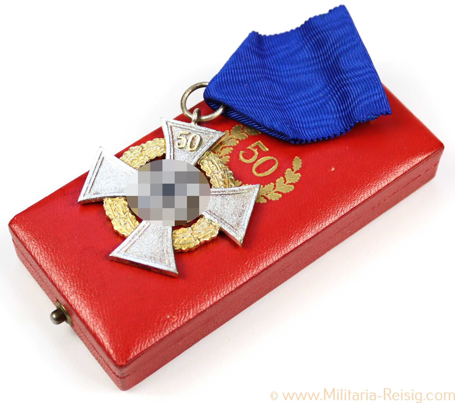 Treudienst-Ehrenzeichen 1.Stufe für 50 Jahre, Hersteller Deschler & Sohn München