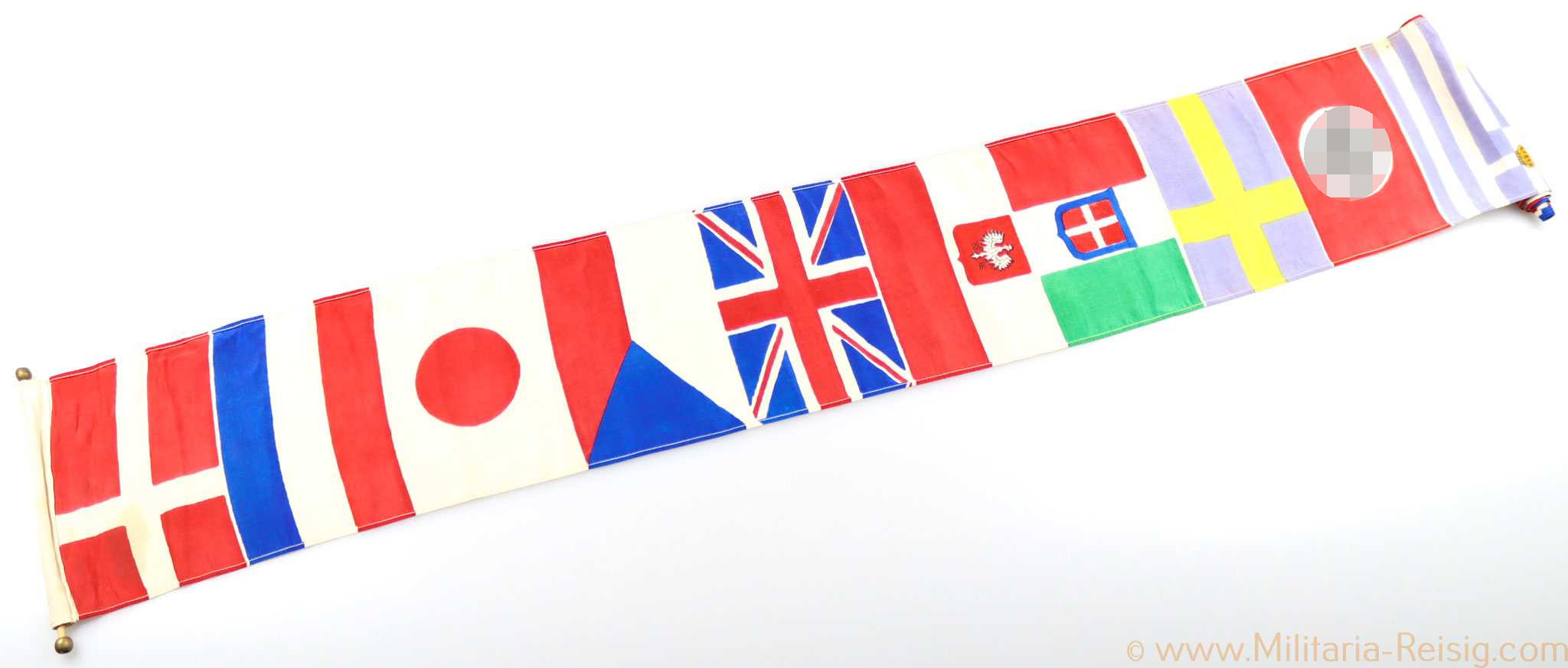 Olympia 1936 Fahnenkette 