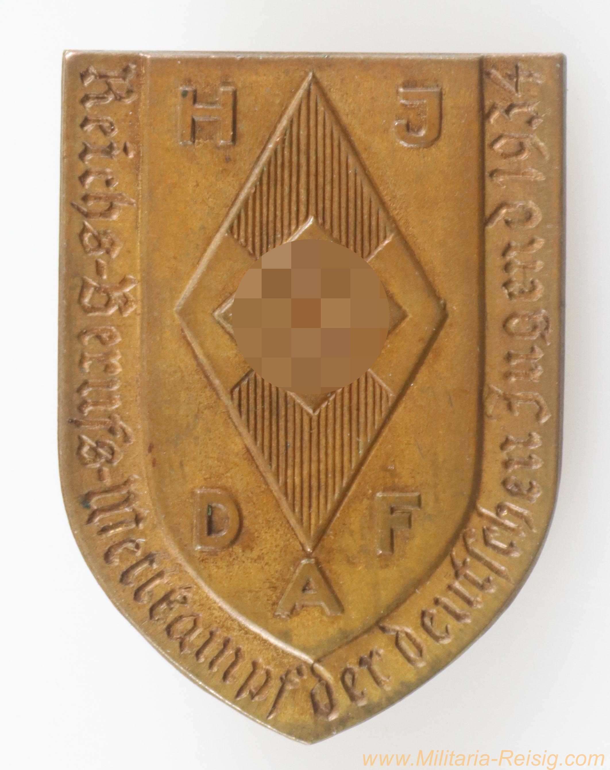 HJ Abzeichen Reichsberufswettkampf der deutschen Jugend 1934