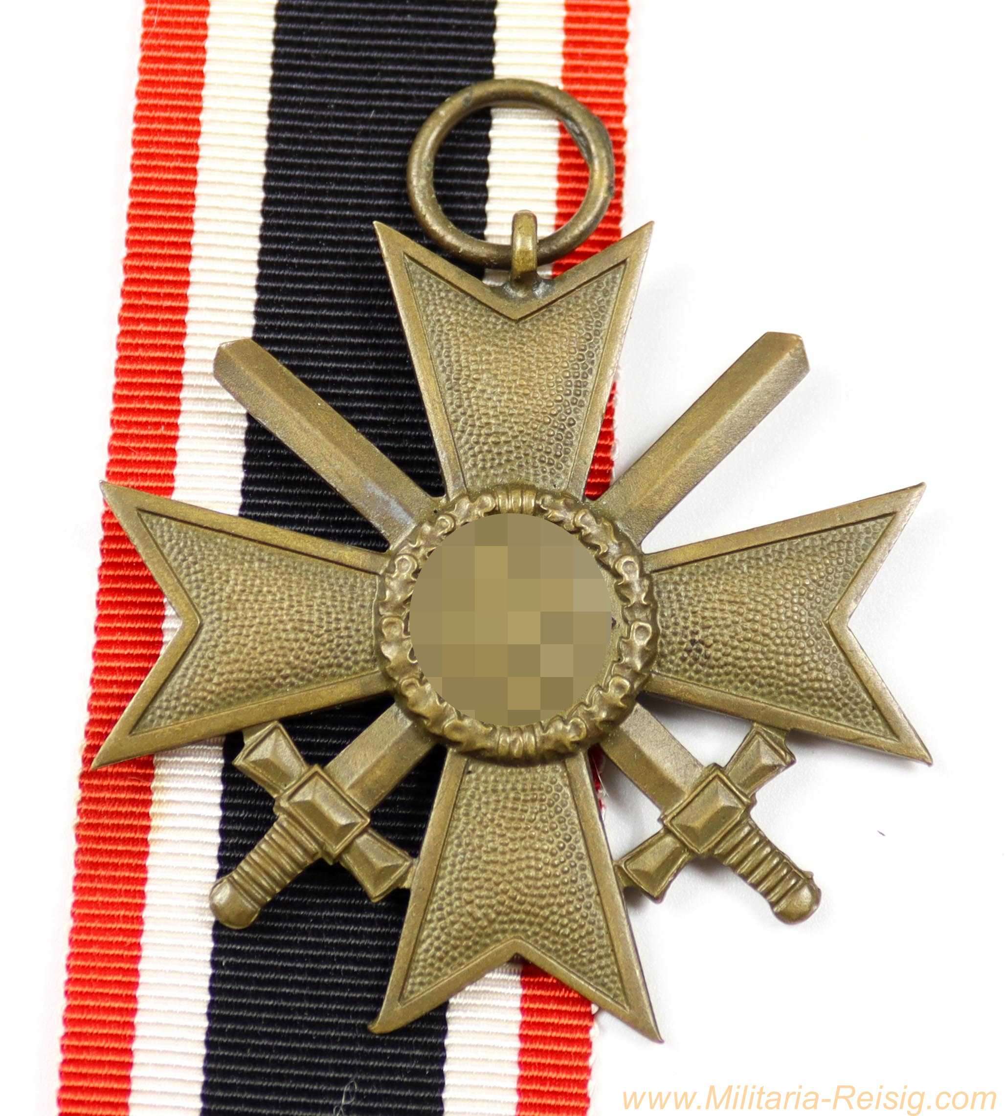 Kriegsverdienstkreuz 2. Klasse mit Schwertern - Hersteller "85" Julius Pietsch, Gablonz