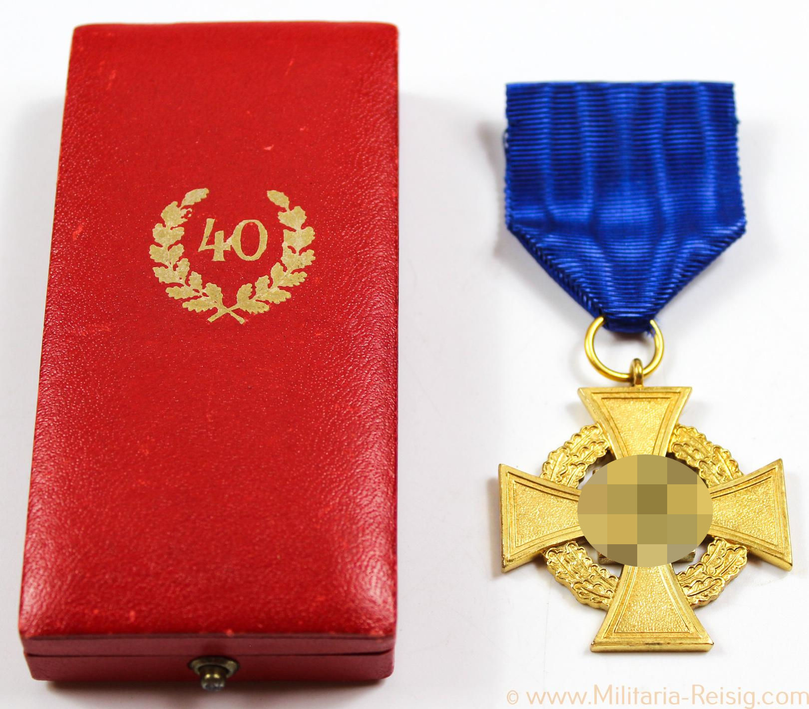 Treuedienst-Ehrenzeichen 1.Stufe für 40 Jahre 1938