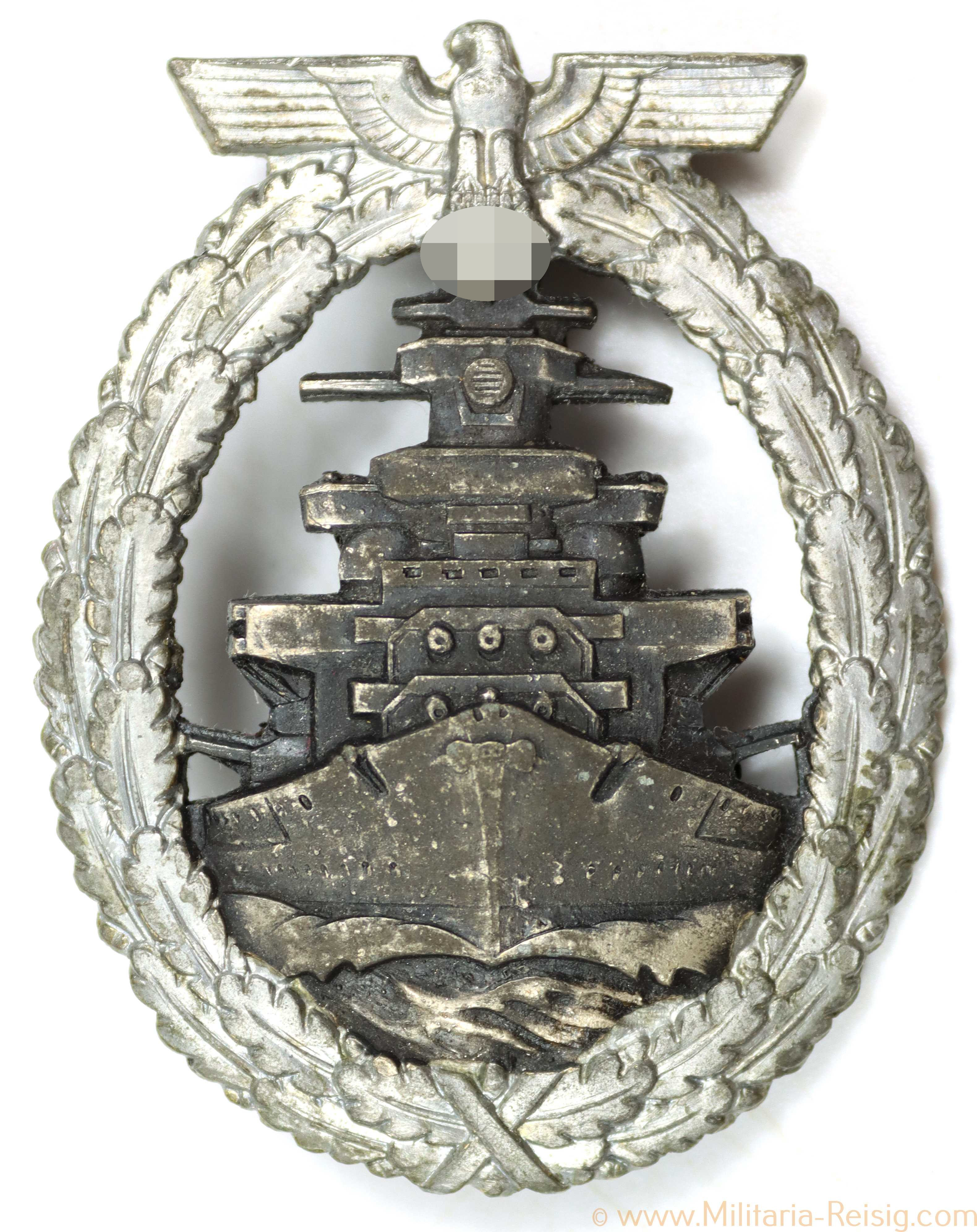Flottenkriegsabzeichen 1941, Hersteller Schwerin, Berlin