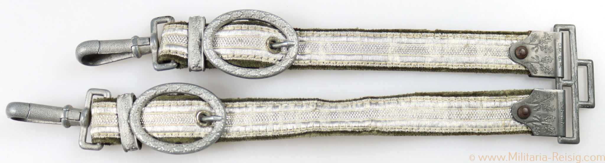 Luxus Gehänge für einen Heeres Offiziersdolch