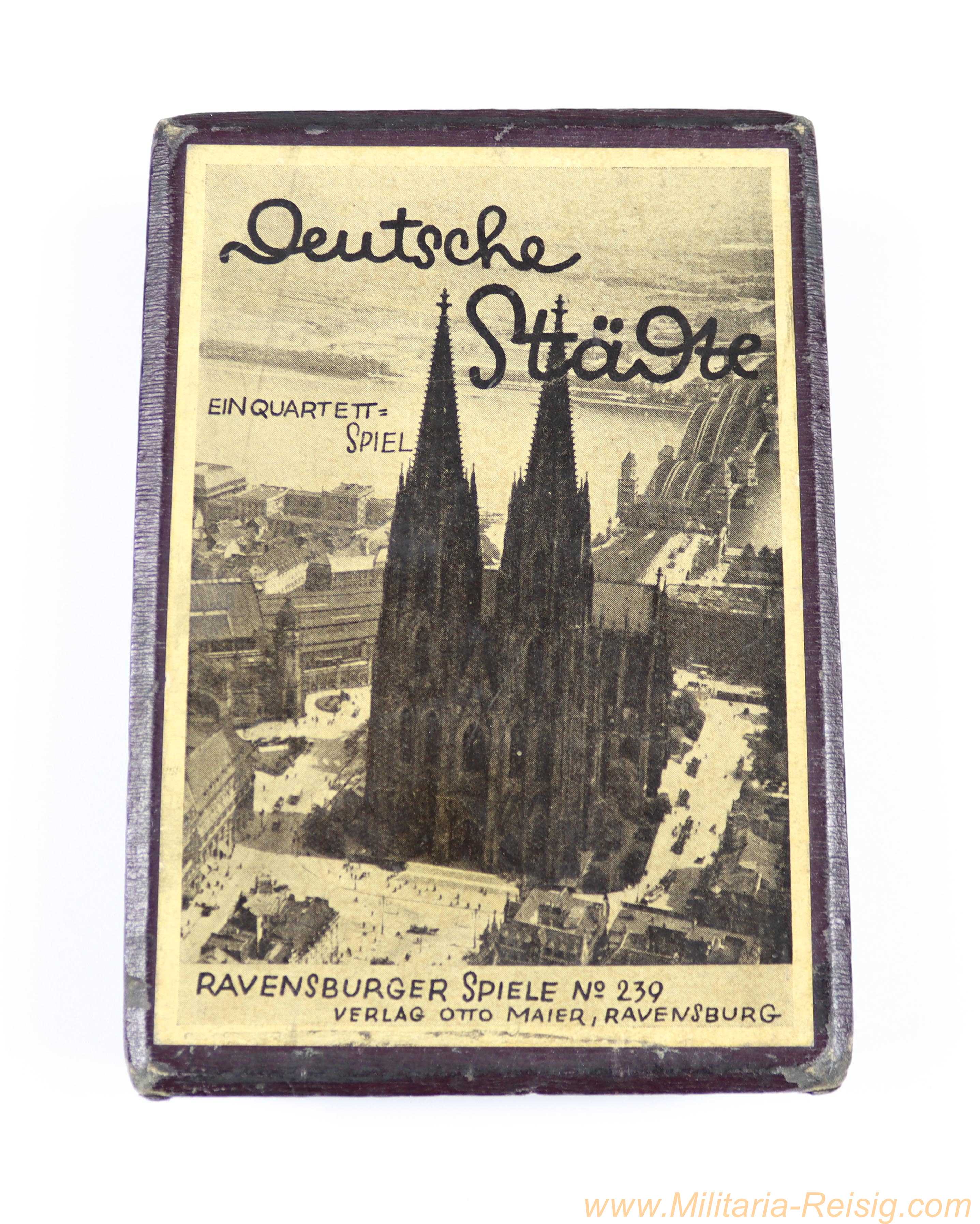 Deutsche Städte - Einquartettspiel (Ravensburger Spiele Nr. 239)