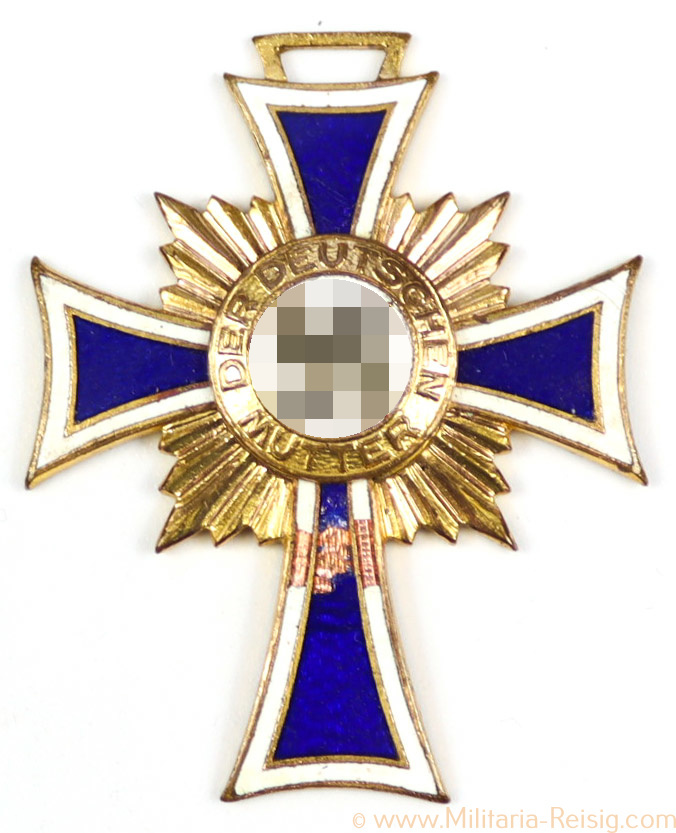 Mutterkreuz in Gold