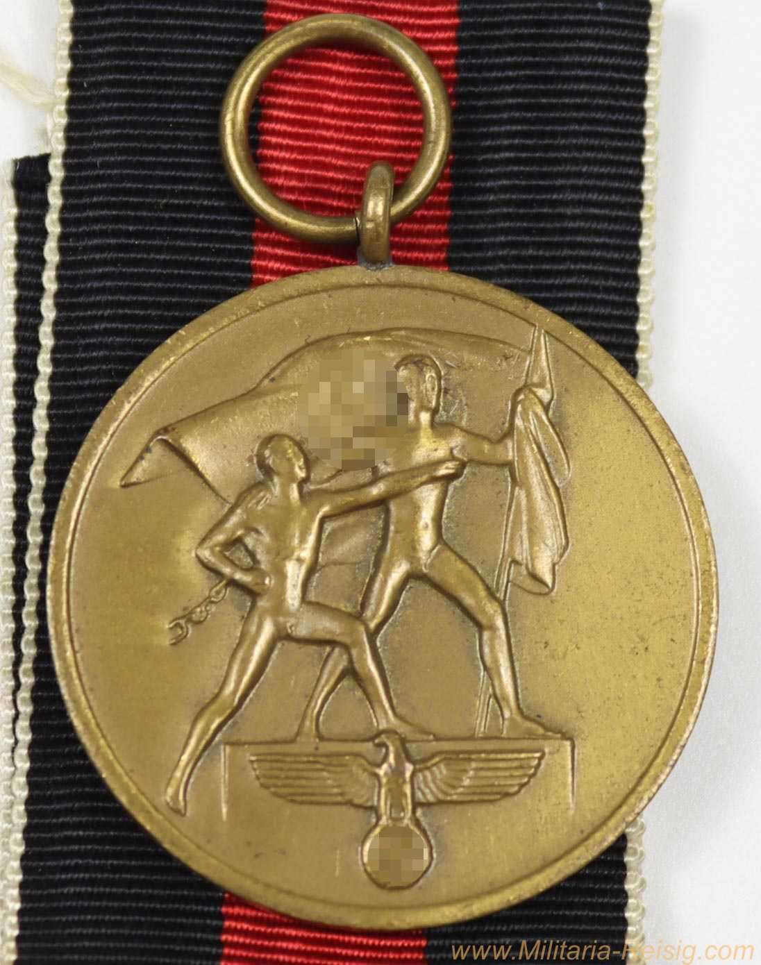 Medaille zur Erinnerung an den 1. Oktober 1938 (Sudetenland)