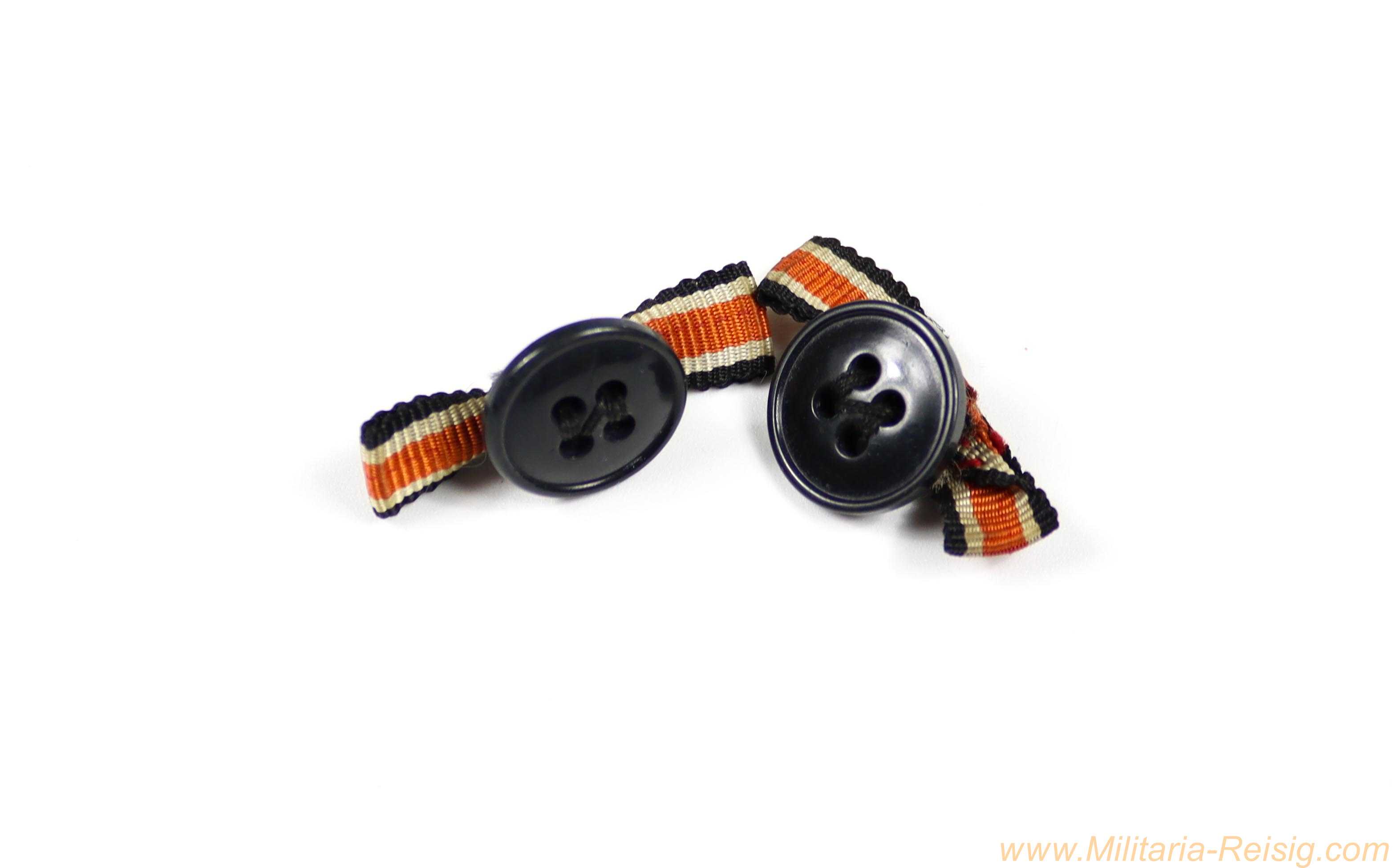 2x Knopflochdekoration - Eisernes Kreuz 2. Klasse 1939