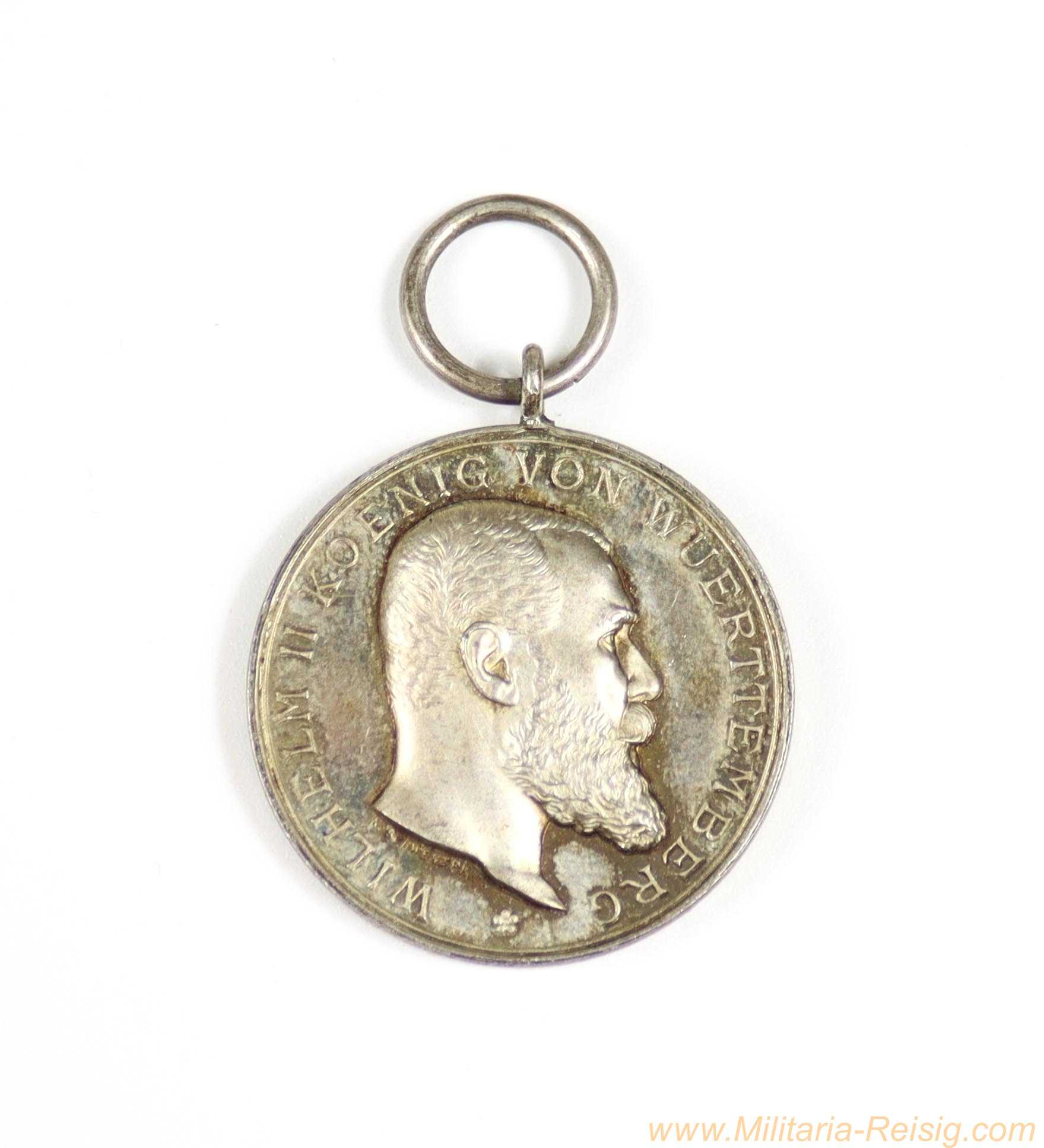 Silberne Militärverdienstmedaille, Königreich Württemberg – K. Schwenzer