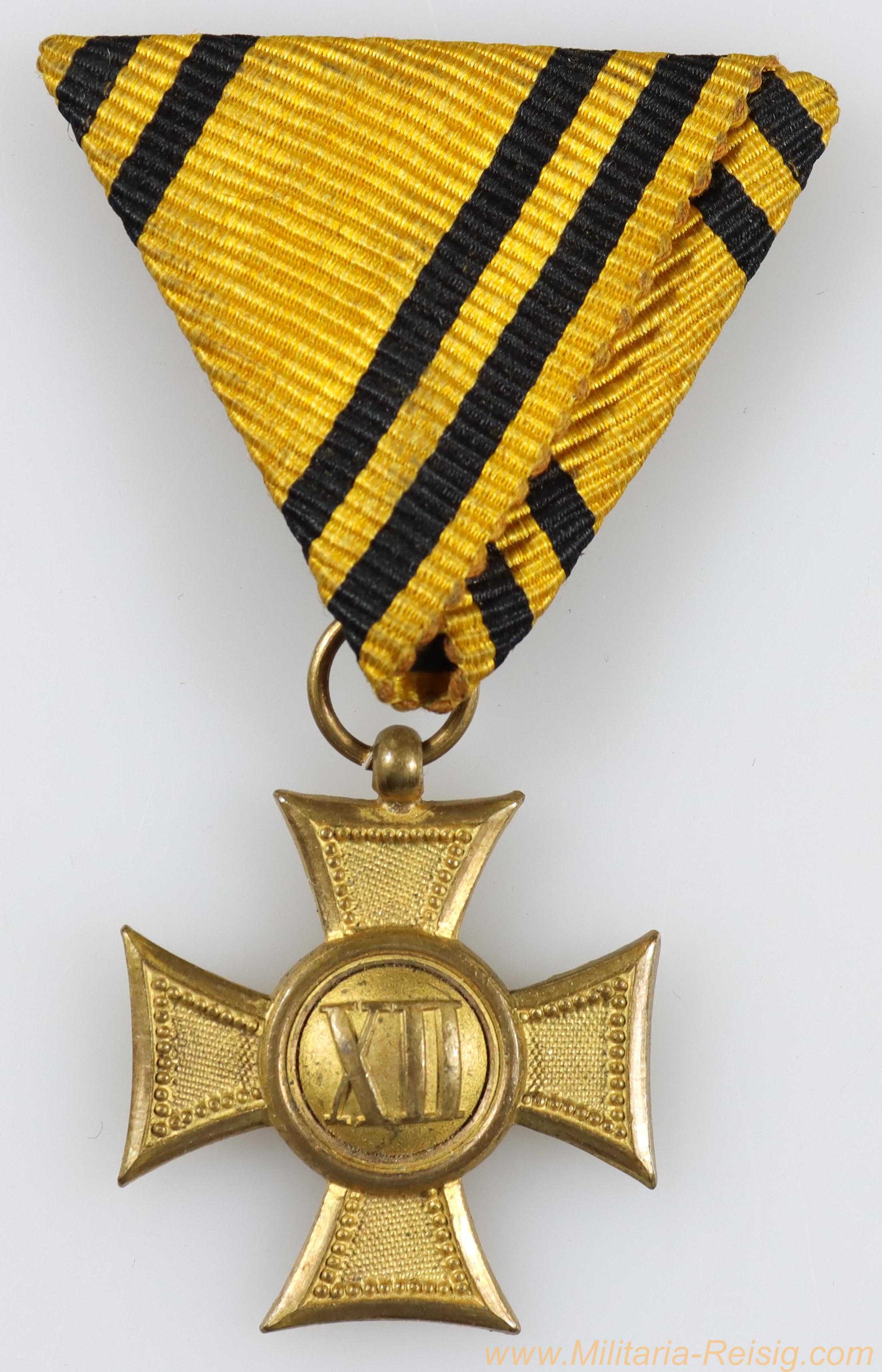 Österreich Militärdienstzeichen für Unteroffiziere und Mannschaften für 12 Jahre