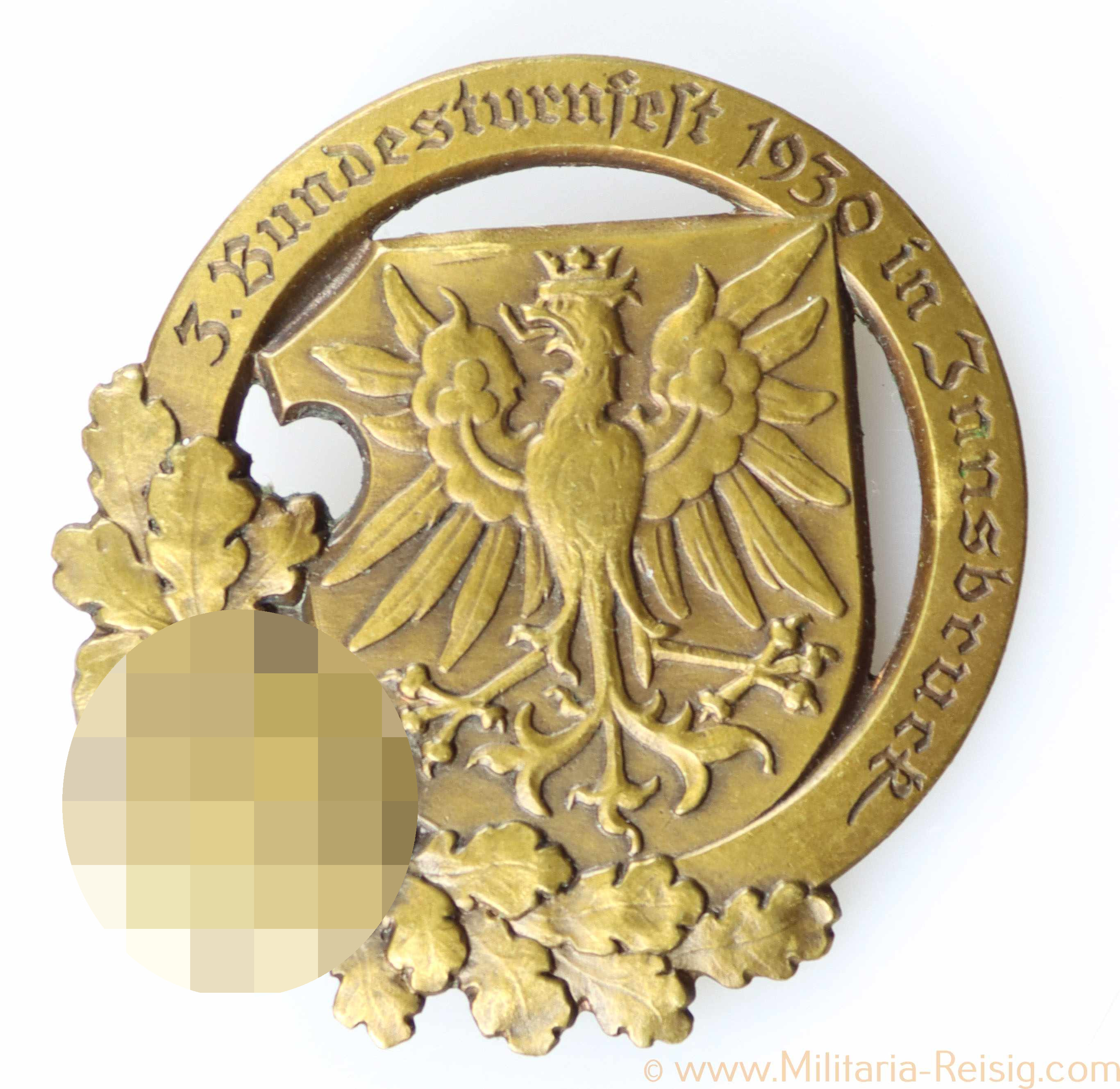 Abzeichen Deutscher Turnerbund 3. Bundesturnfest in Innsbruck 1930