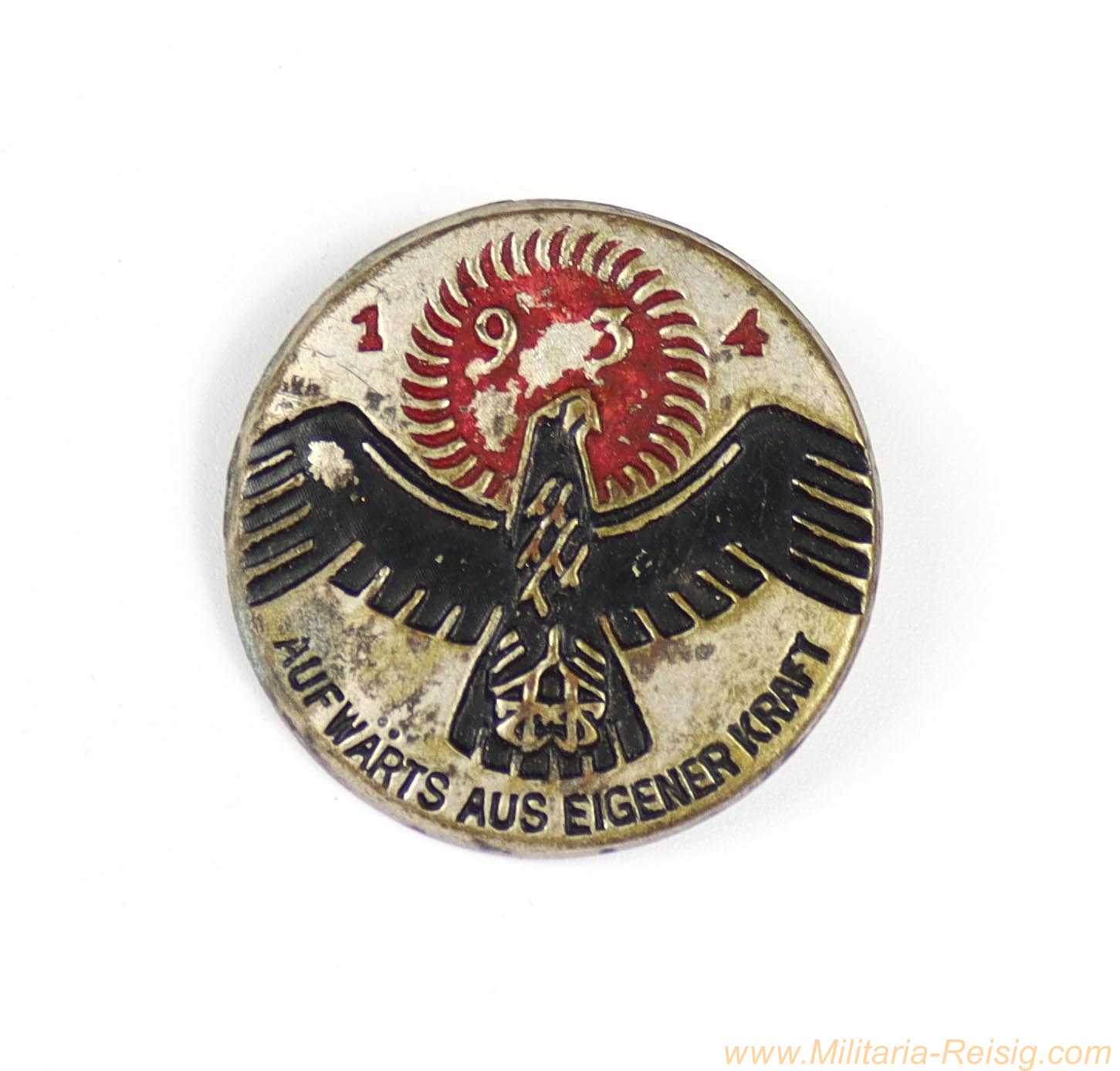 WHW - Winterhilfswerk - "Aufwärts aus eigener Kraft" - 1934