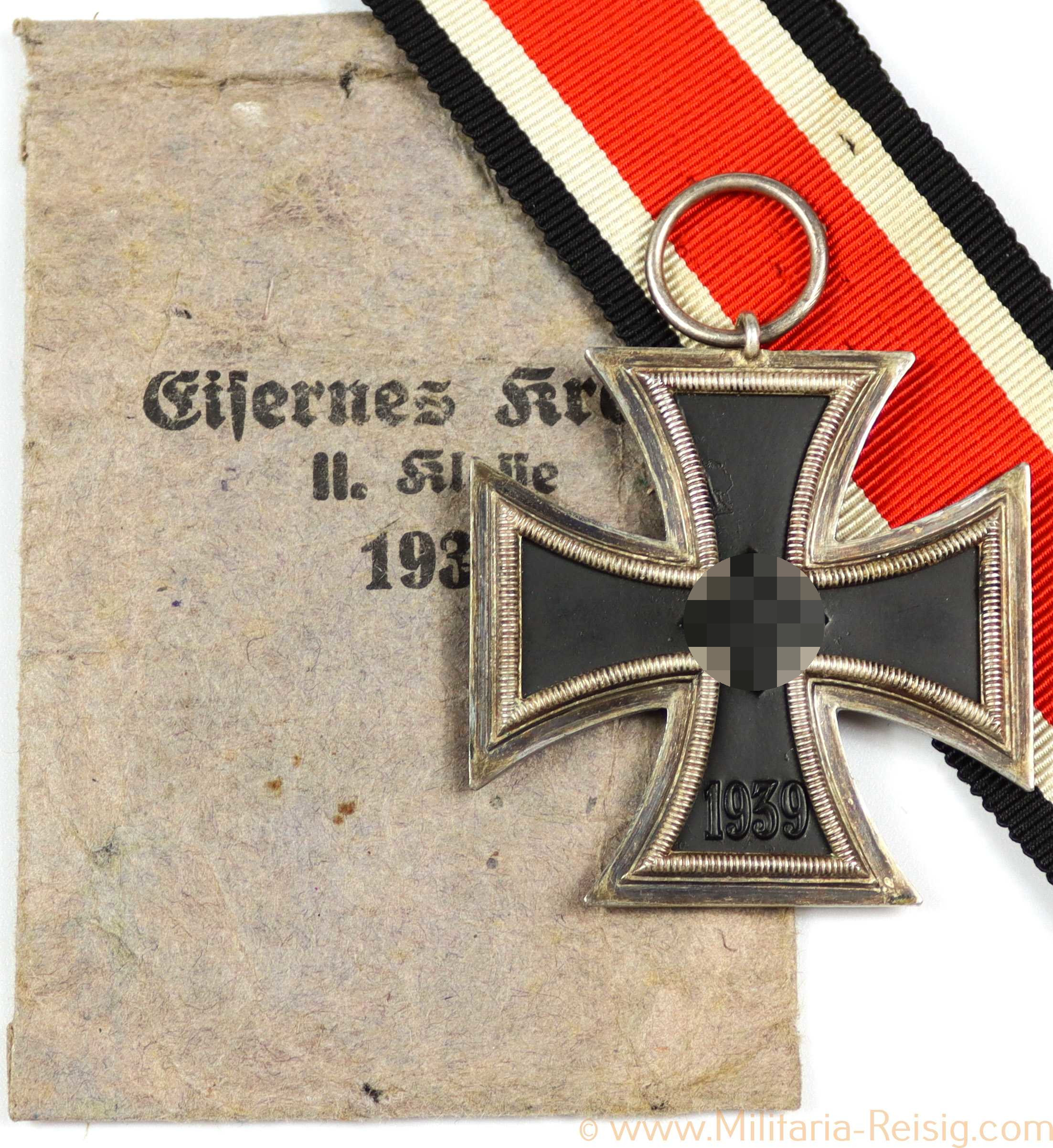 Eisernes Kreuz 2. Klasse mit Verleihungstüte, Hersteller Maria Schenkel, Wien