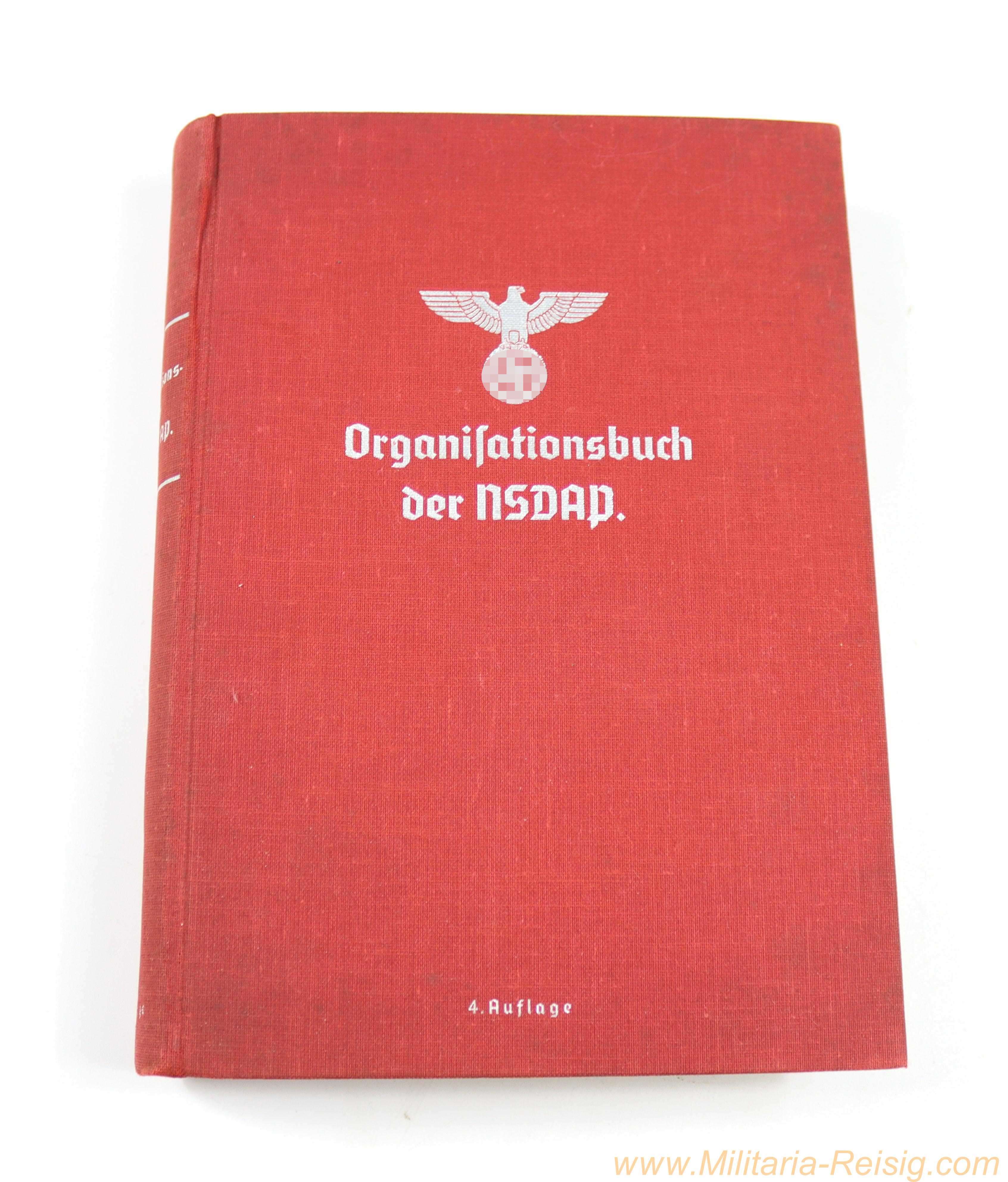 Organisationsbuch der NSDAP - 4. Auflage 1937