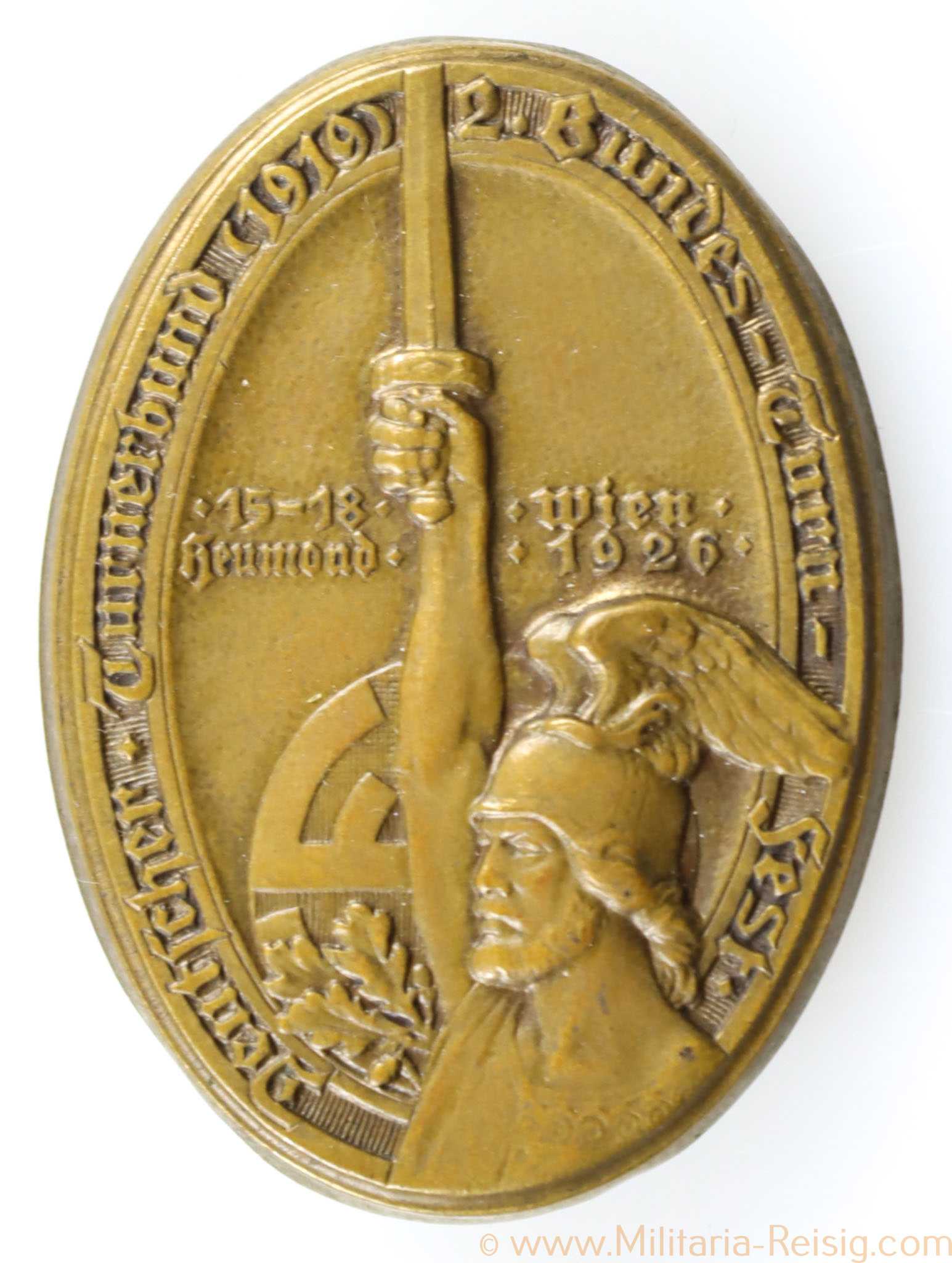 Abzeichen Deutscher Turnerbund (1919) 2. Bundes-Turn-Fest