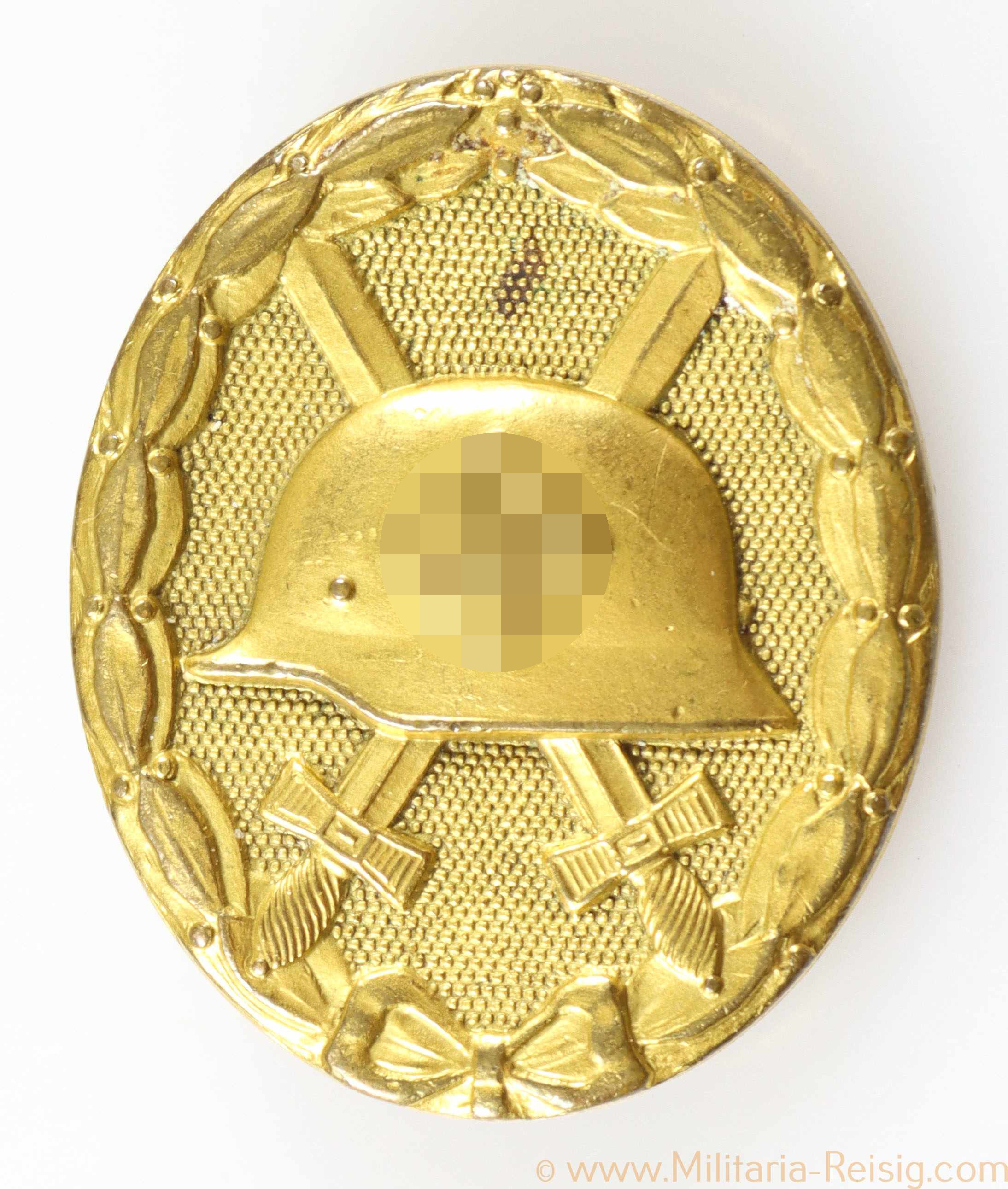 Verwundetenabzeichen in Gold1939, Hersteller Hauptmünzamt Wien