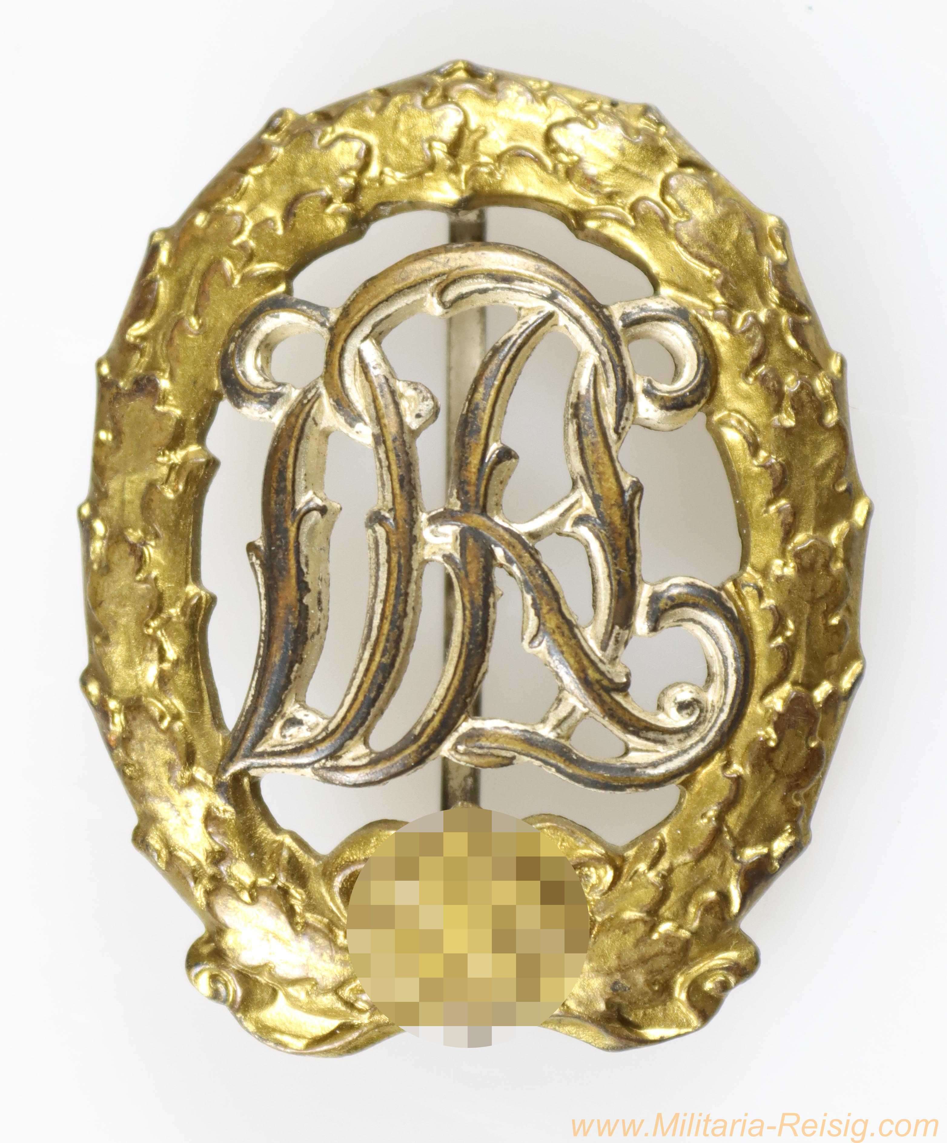 Reichssportabzeichen DRL für Kriegsversehrte 1942 - H. Wernstein, Jena-Löbstedt