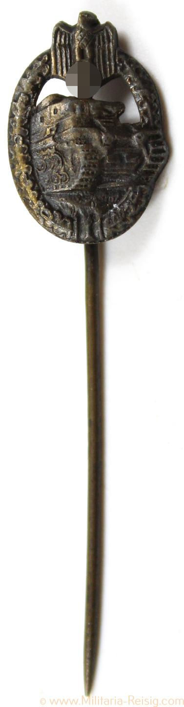 Anstecknadel Panzerkampfabzeichen in Bronze
