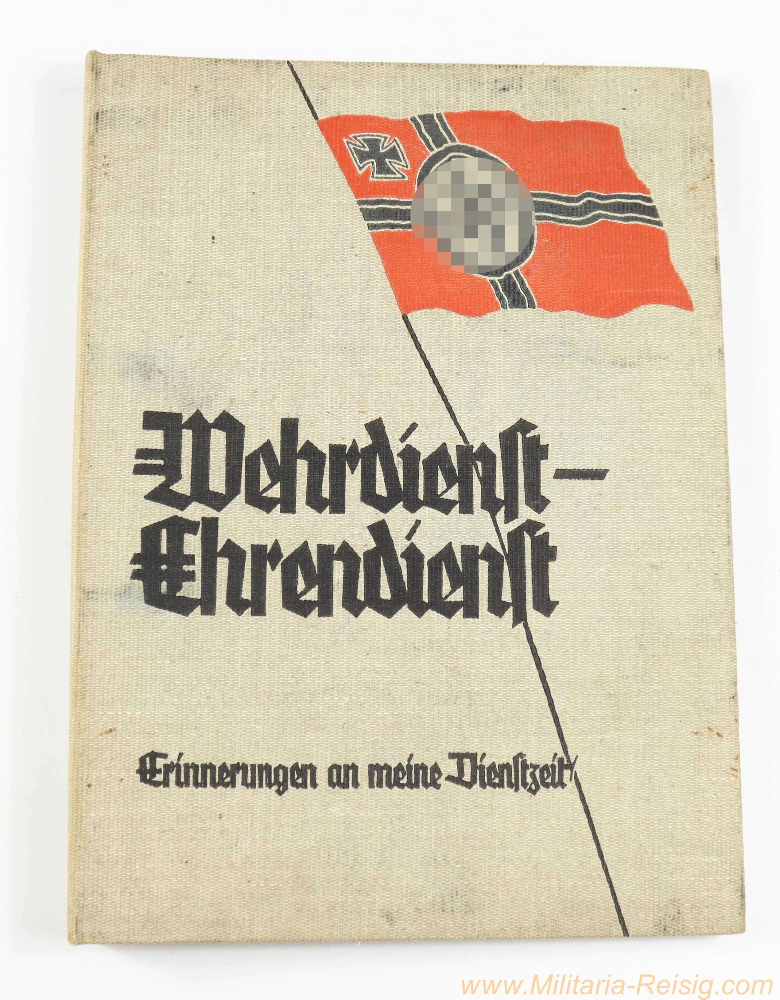 Fotoalbum "Wehrdienst – Ehrendienst" – Erinnerungen an meine Dienstzeit – Blanko