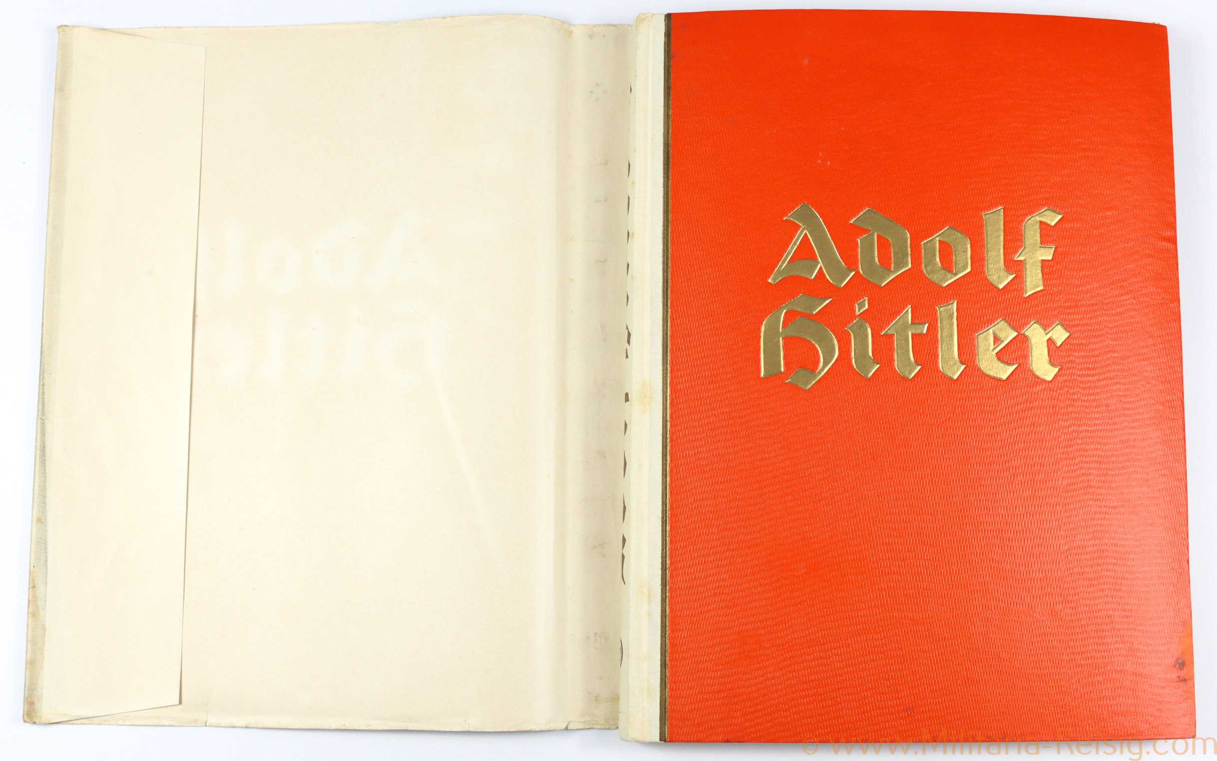 Sammelbilderalbum "Adolf Hitler" mit Schutzumschlag