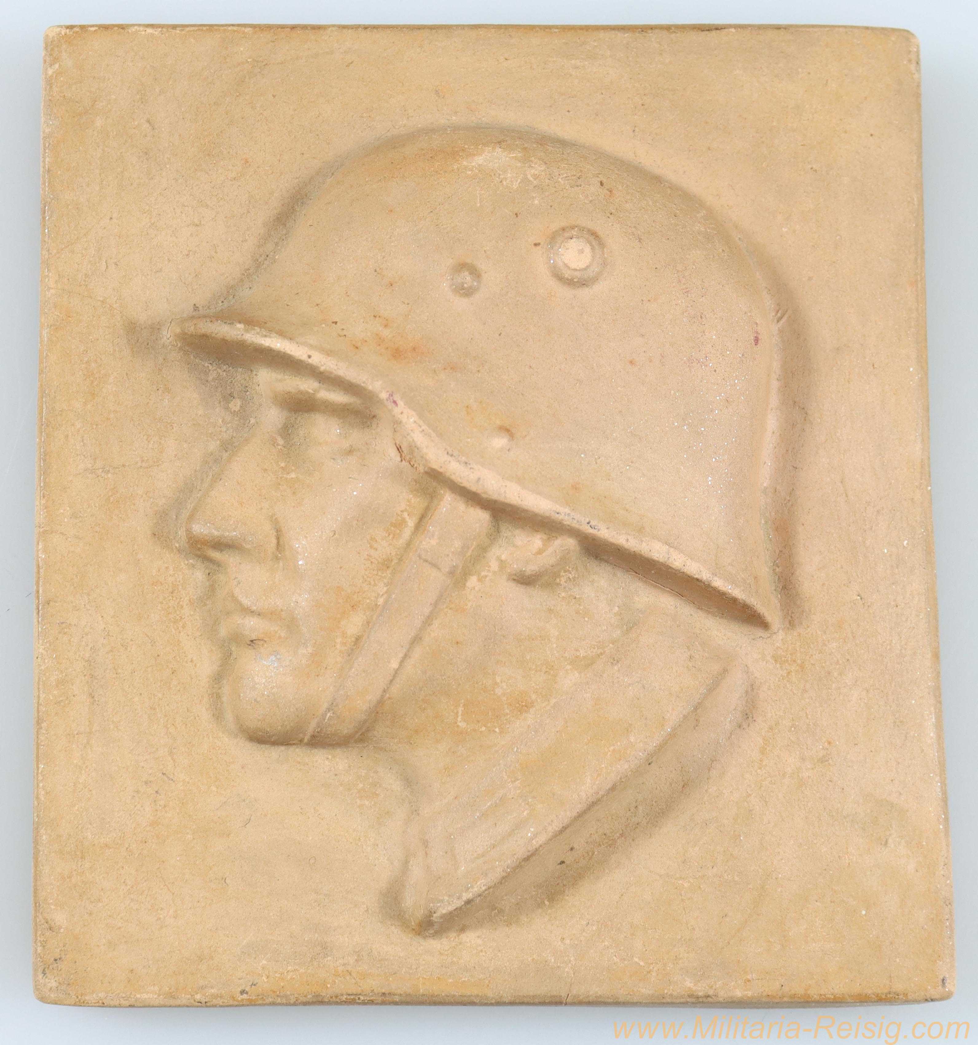 Wehrmacht Keramik Plakette