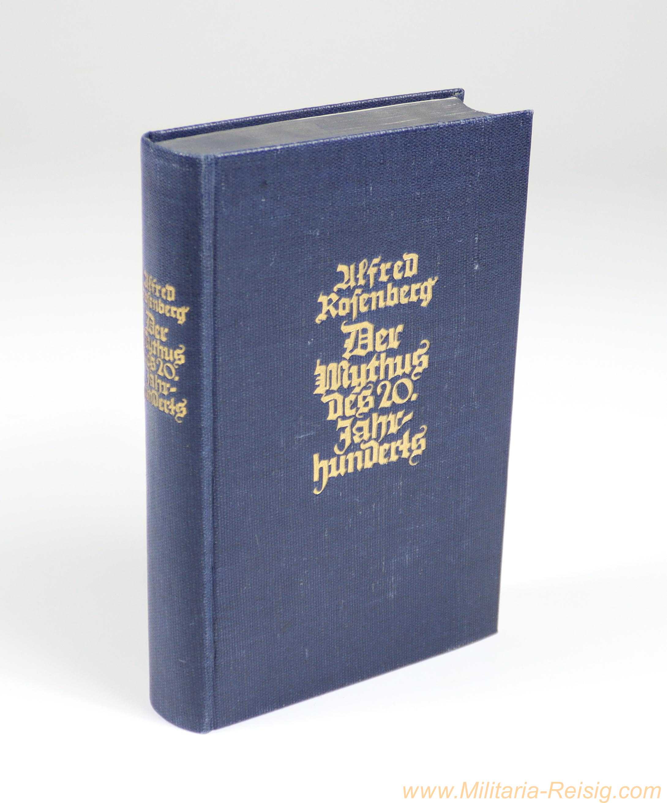 Alfred Rosenberg - Der Mythus des 20. Jahrhunderts | Buch, Ausgabe 1938