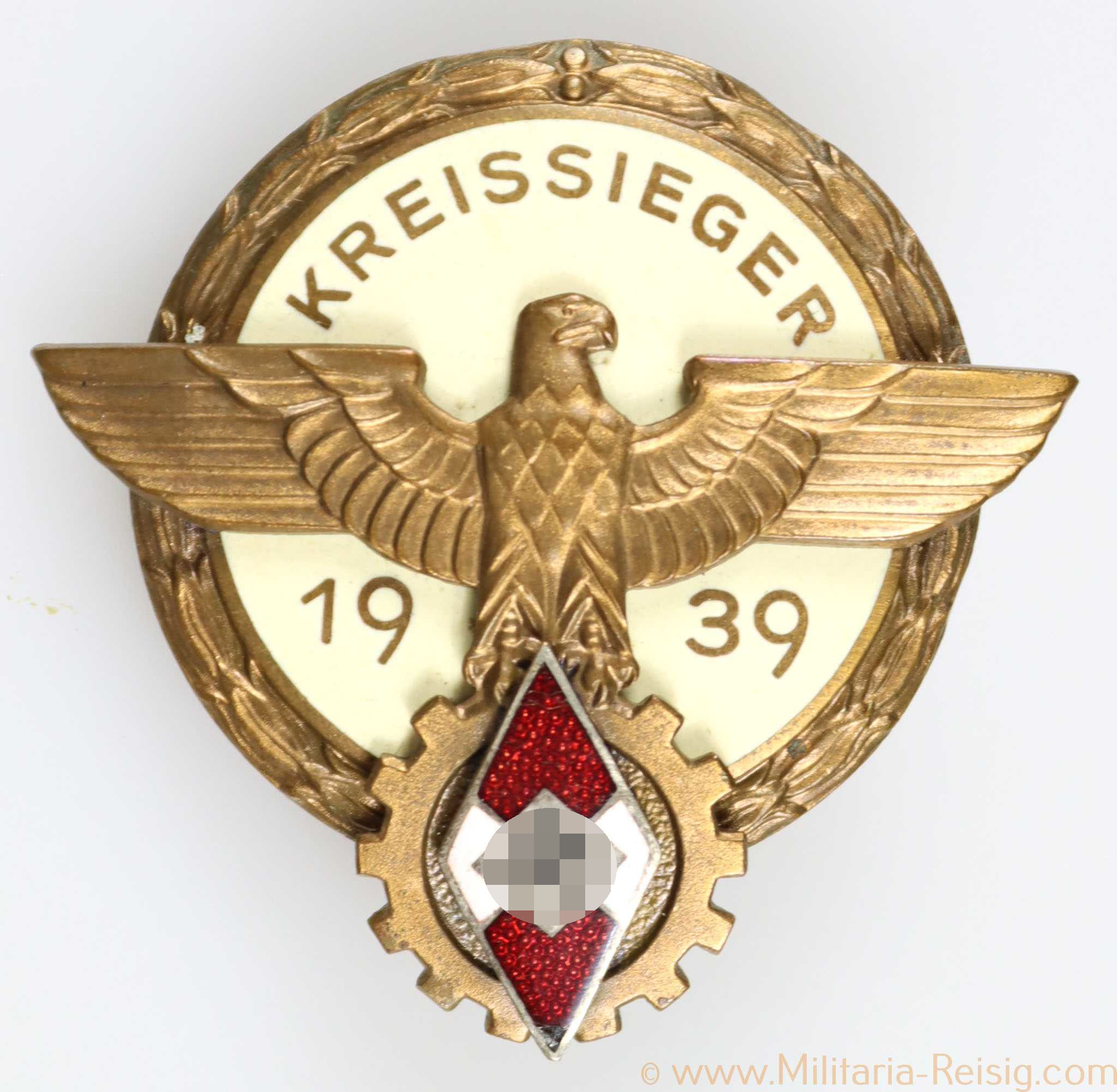 Kreissieger im Reichsberufswettkampf 1939, Hersteller Hermann Aurich, Dresden