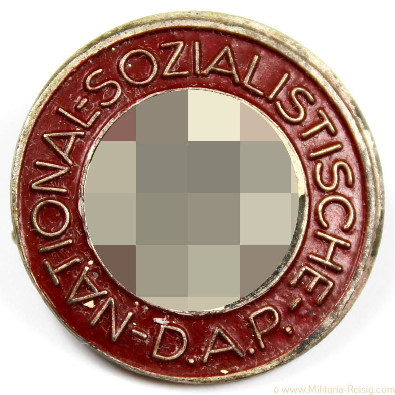 NSDAP Parteiabzeichen, Herst. RZM M1/25 (Rudolf Reiling, Pforzheim)