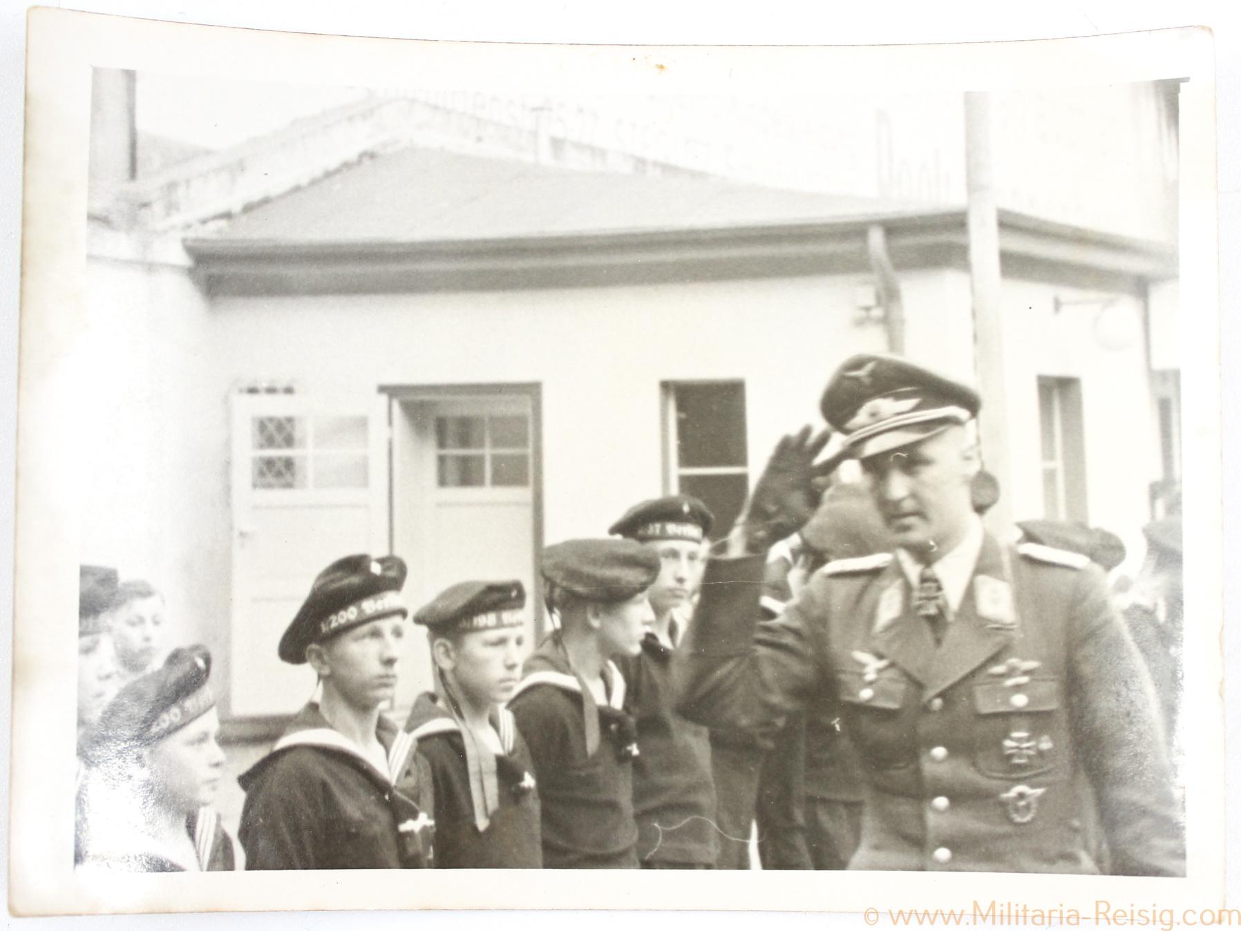 Ritterkreuzträger mit Eichenlaub "Adolf Dickfeld", Privatfoto