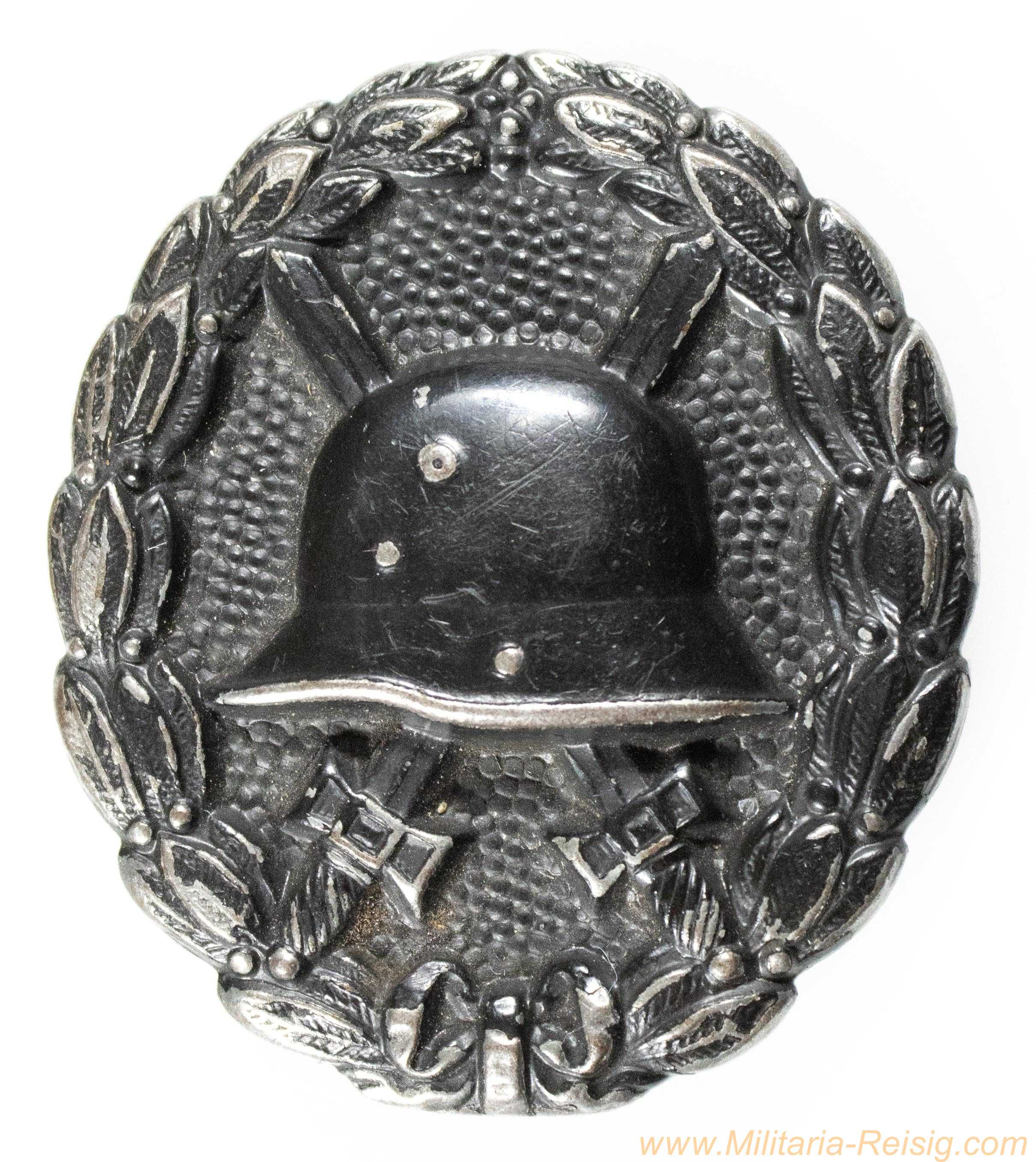 Verwundetenabzeichen in schwarz 1914