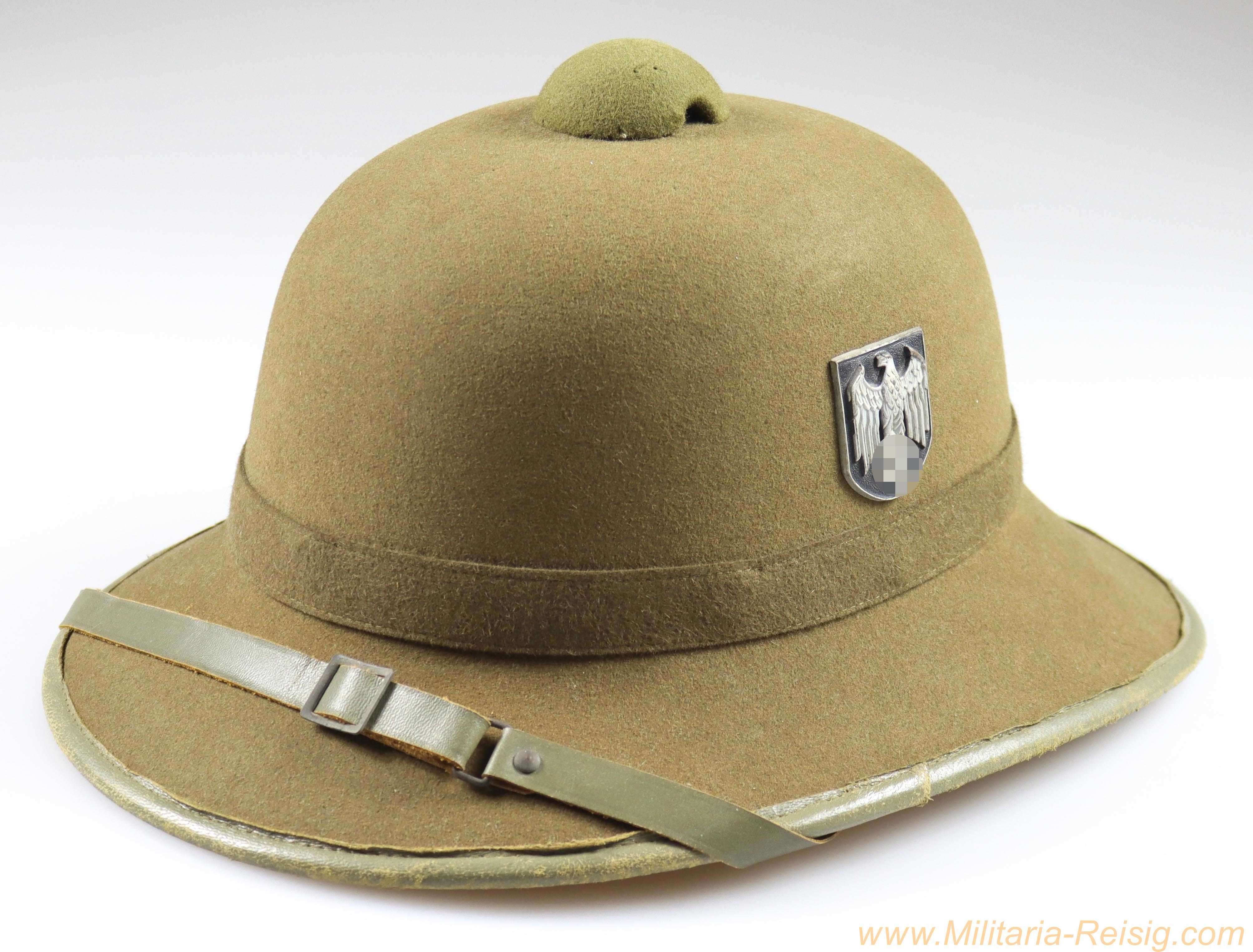 Wehrmacht Afrikakorps Tropenhelm 1942, Hersteller JHS