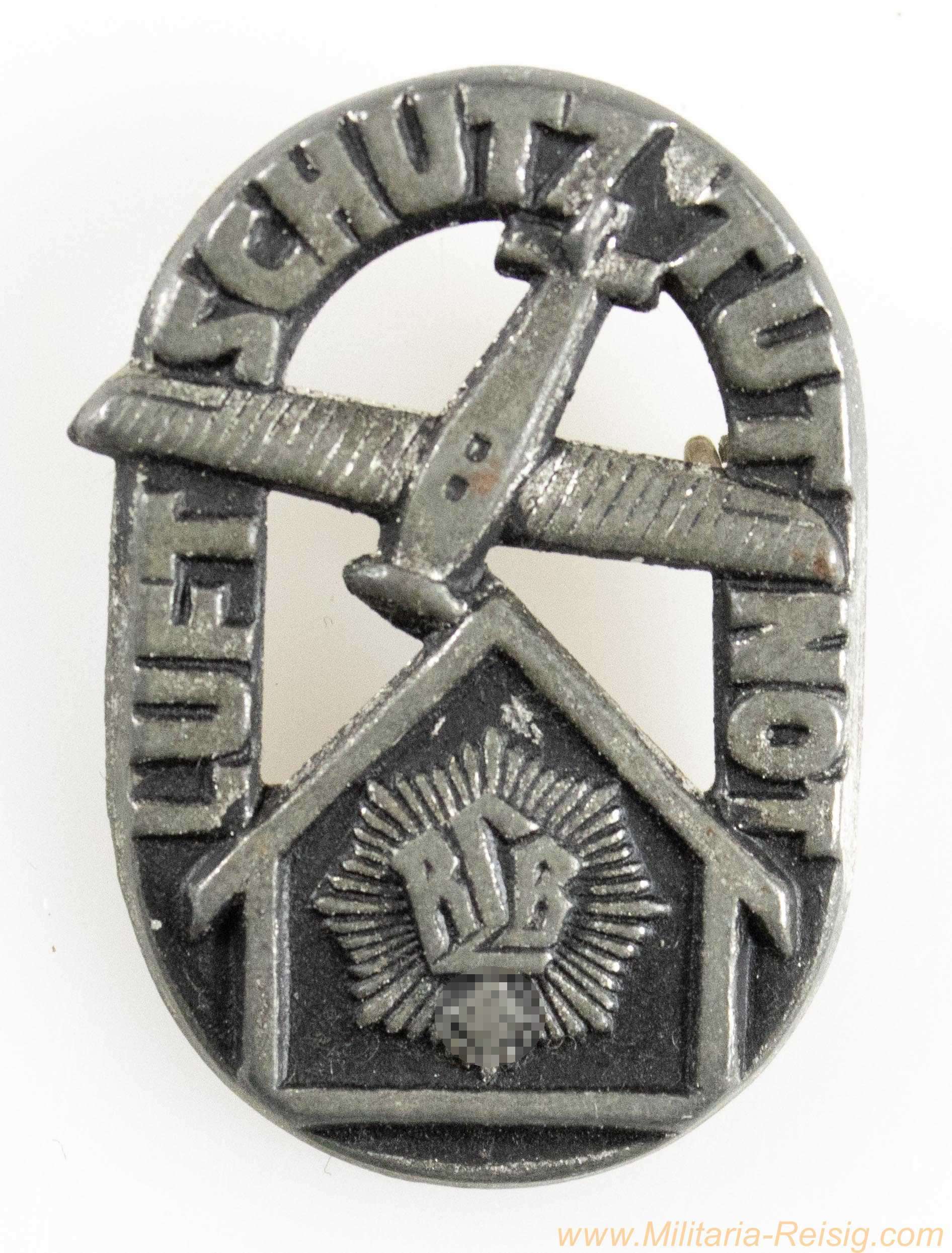 RLP Abzeichen "Luftschutz tut Not"