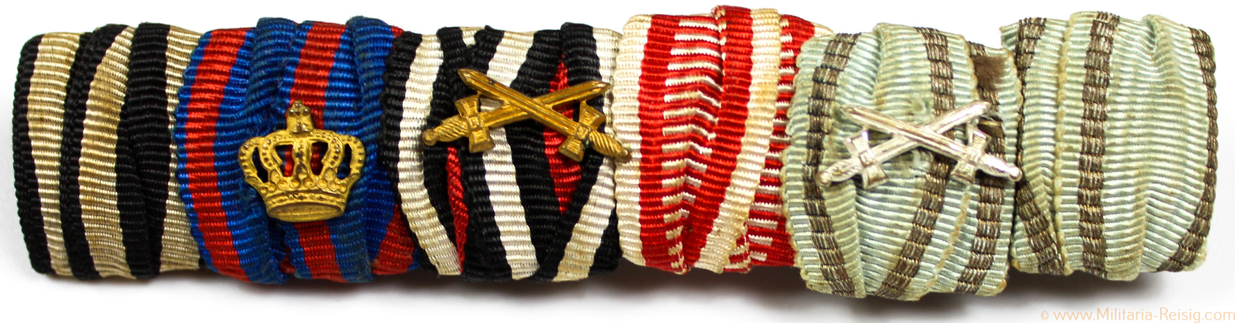 6er Bandspange 1. Weltkrieg