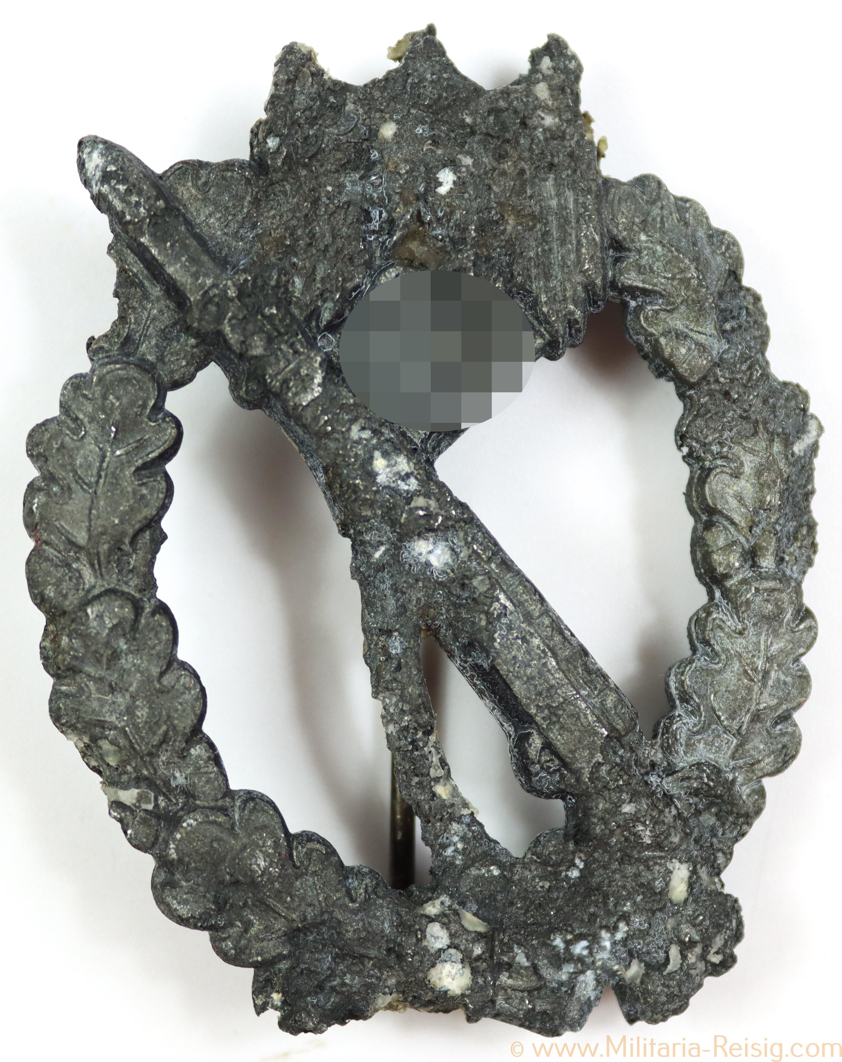 Bodenfund Infanterie Sturmabzeichen in Silber