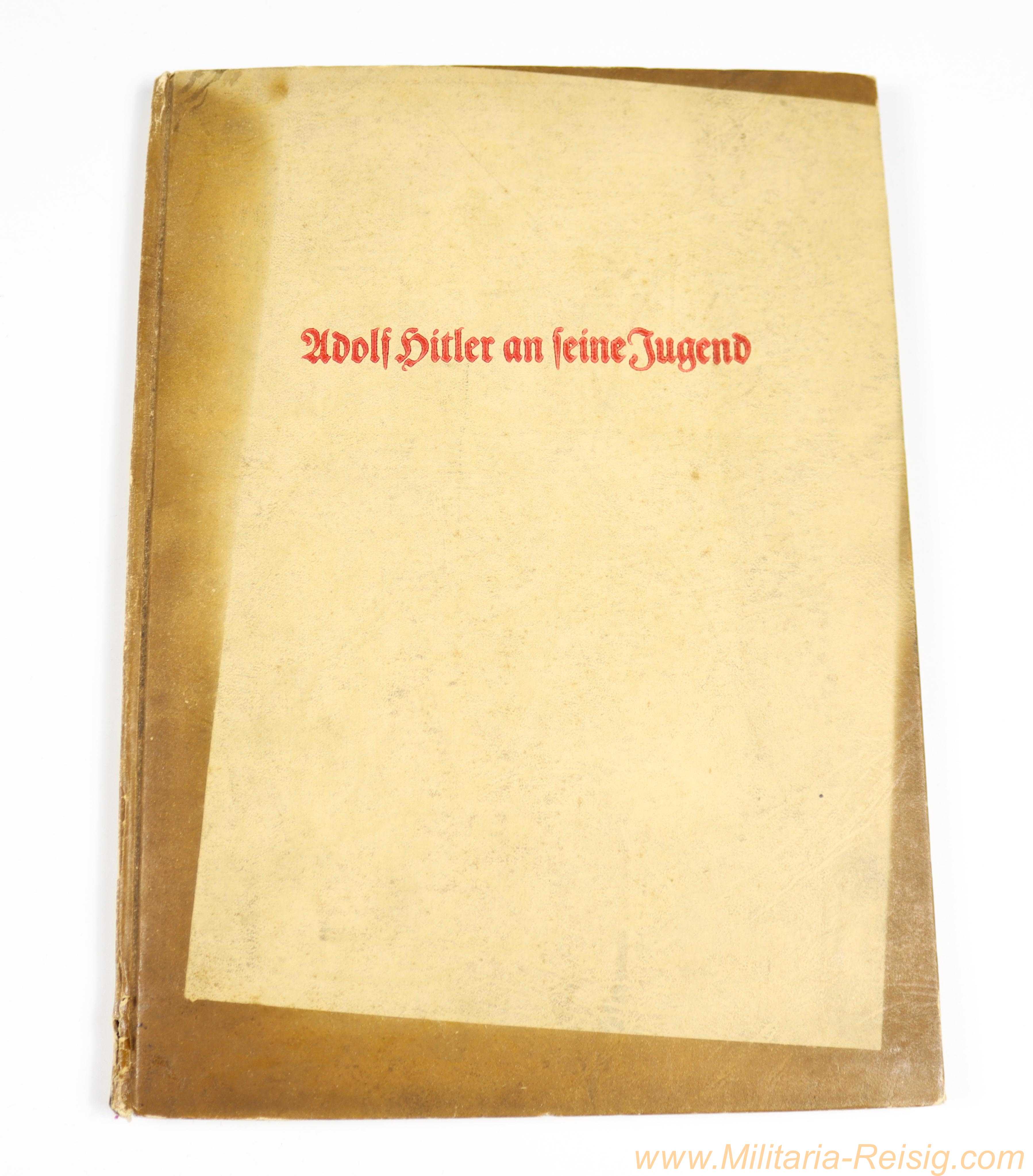 Buch "Adolf Hitler an seine Jugend"