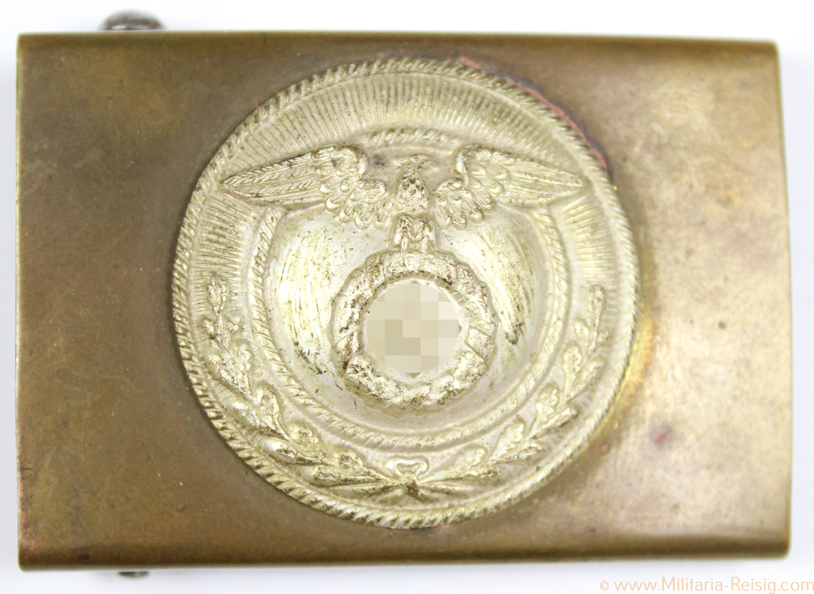 Kleines SA Koppelschloss - 38 mm, Herst. Linden & Funken, Lüdenscheid