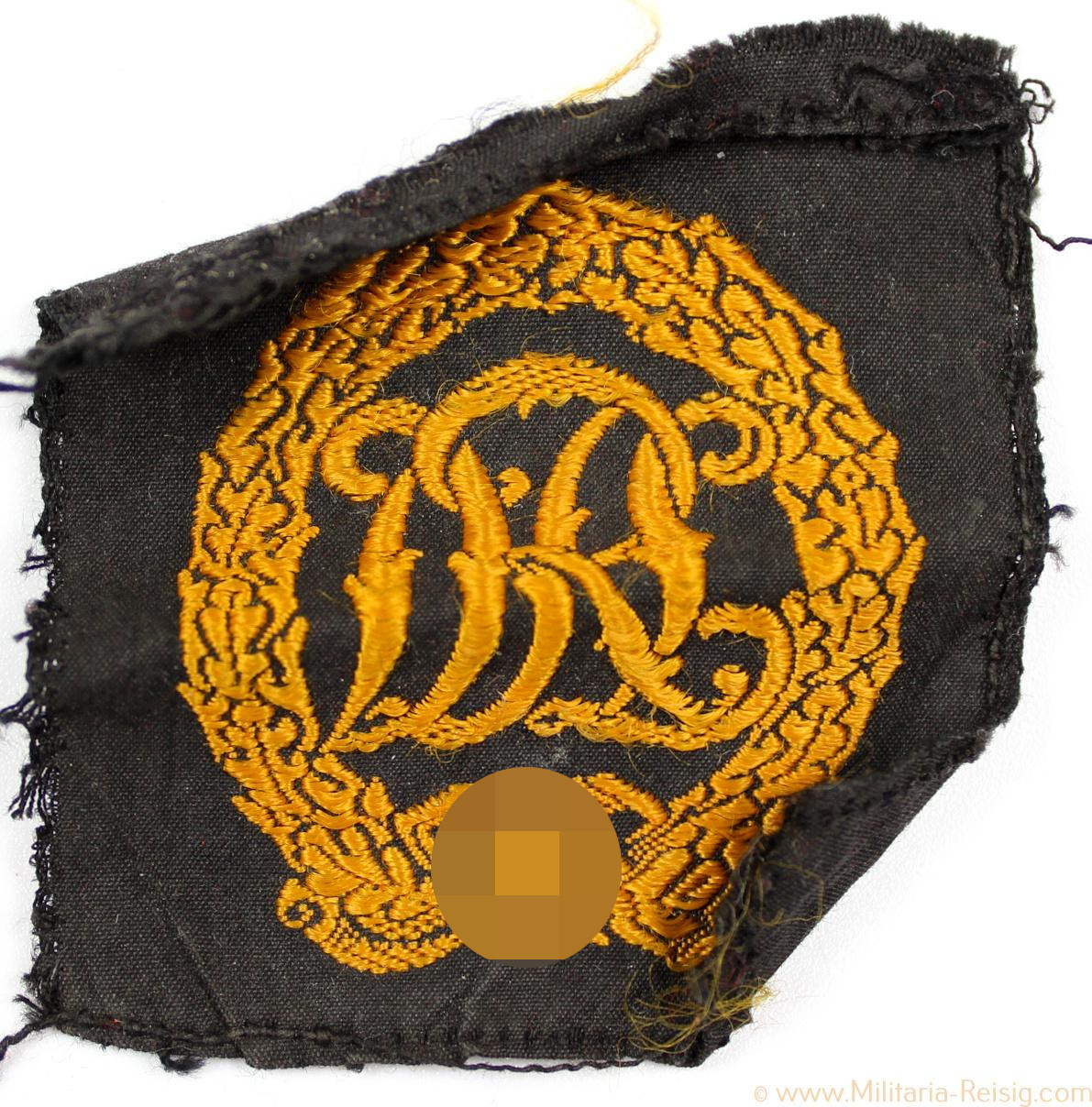 Reichssportabzeichen in Bronze, Stoff Ausführung