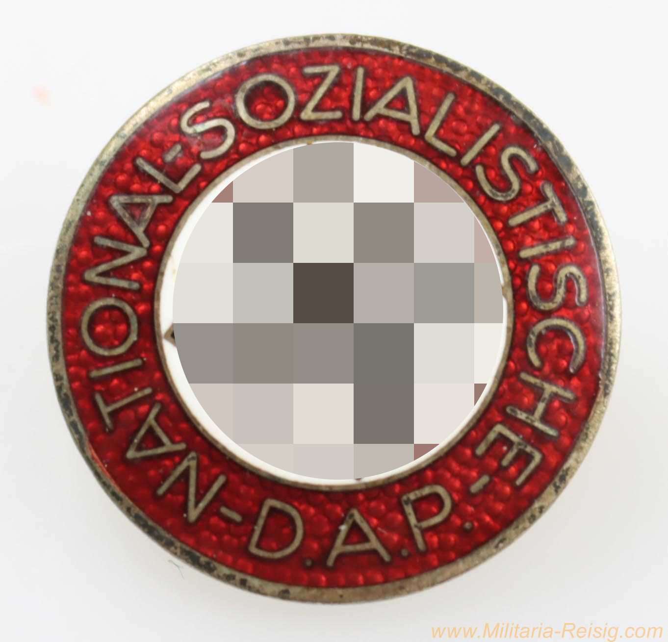 NSDAP Parteiabzeichen - RZM M1/62 (Gustav Hähl, Pforzheim)