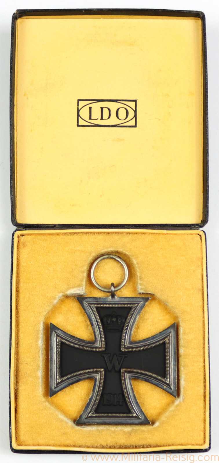 Eiserne Kreuz 2.Klasse 1914 im LDO-Etui 1939, Hersteller L/54