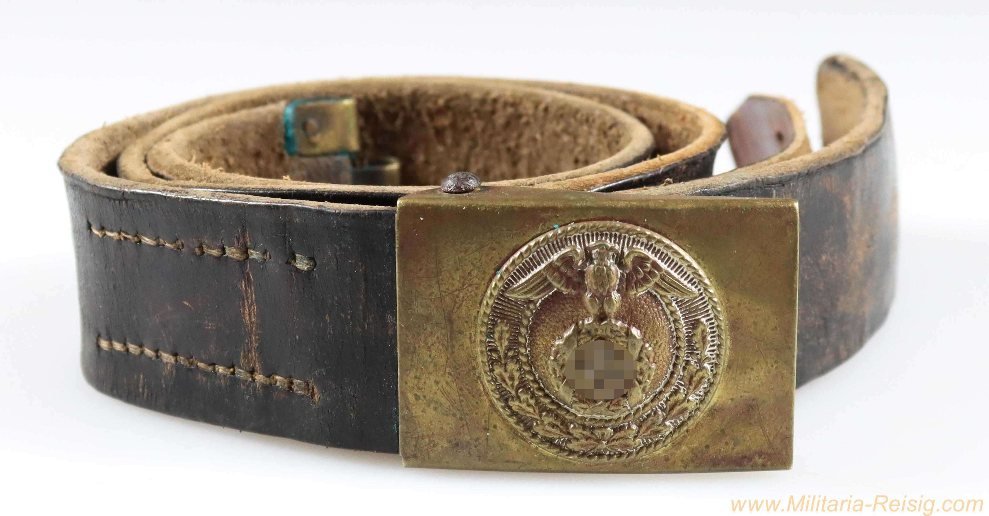 HJ/SA Koppelschloss mit Koppelriemen, 38 mm