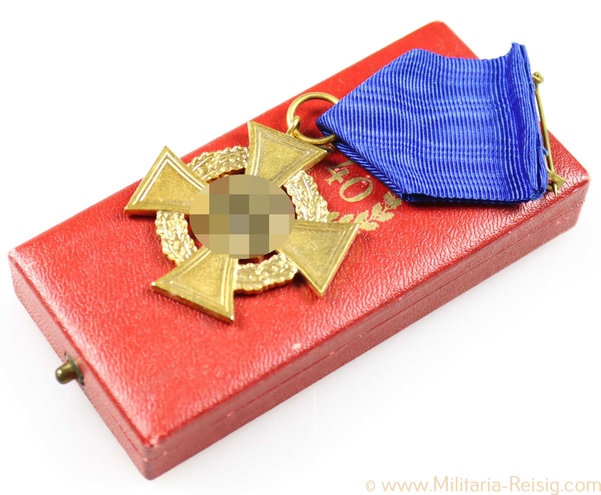 Treudienst-Ehrenzeichen 1.Stufe für 40 Jahre im Etui