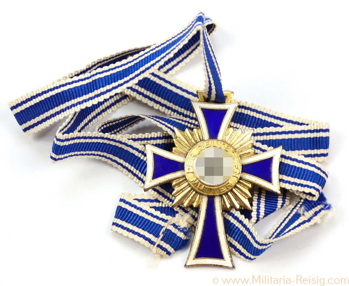 Mutterkreuz in Gold