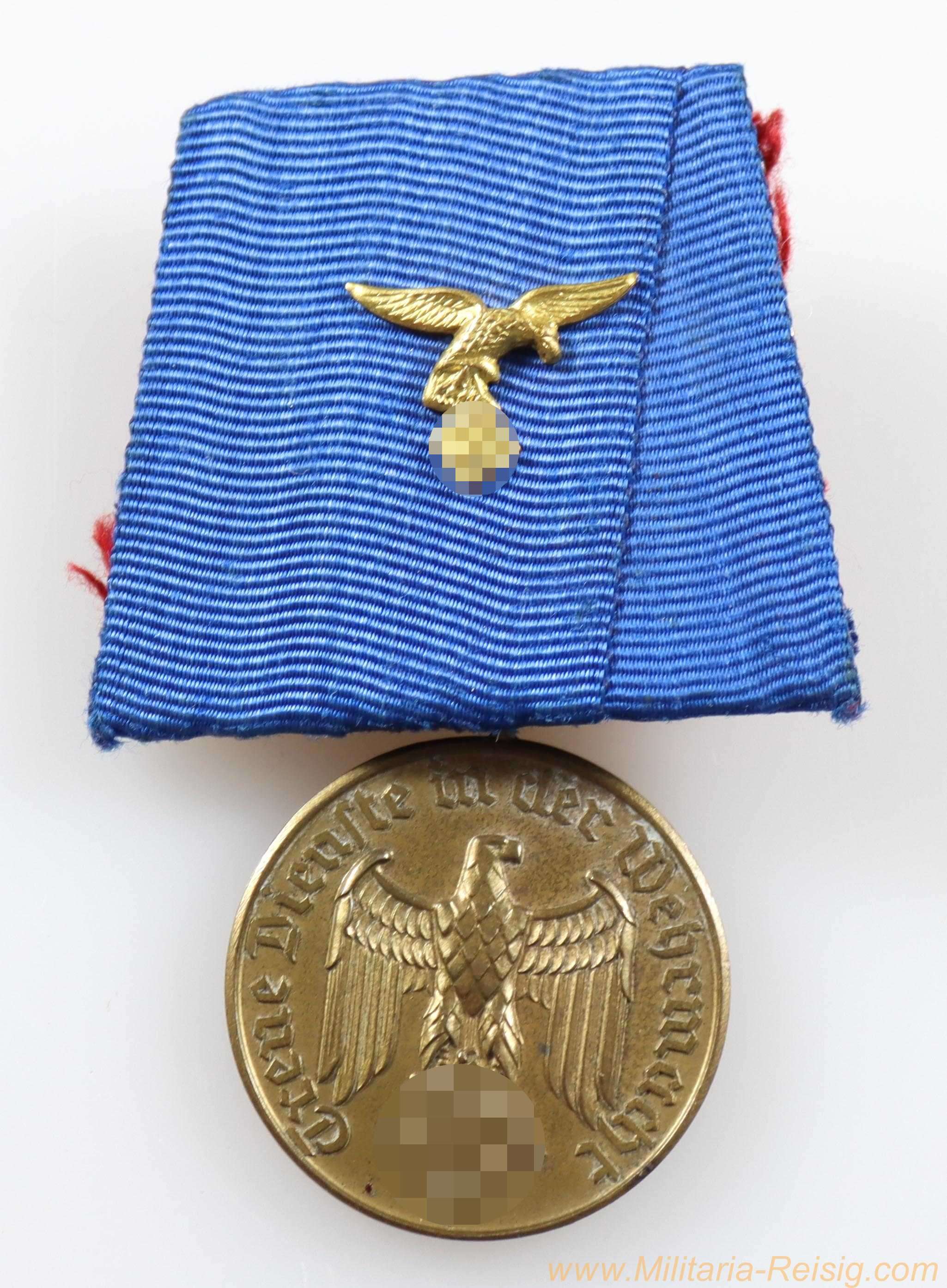 Dienstauszeichnung der Luftwaffe für 12 Jahre an Einzelspange