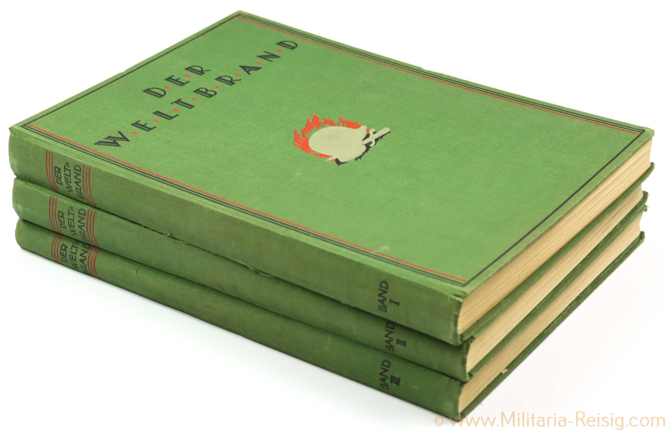 Der Weltbrand, Illustrierte Geschichte aus großer Zeit, Band 1-3