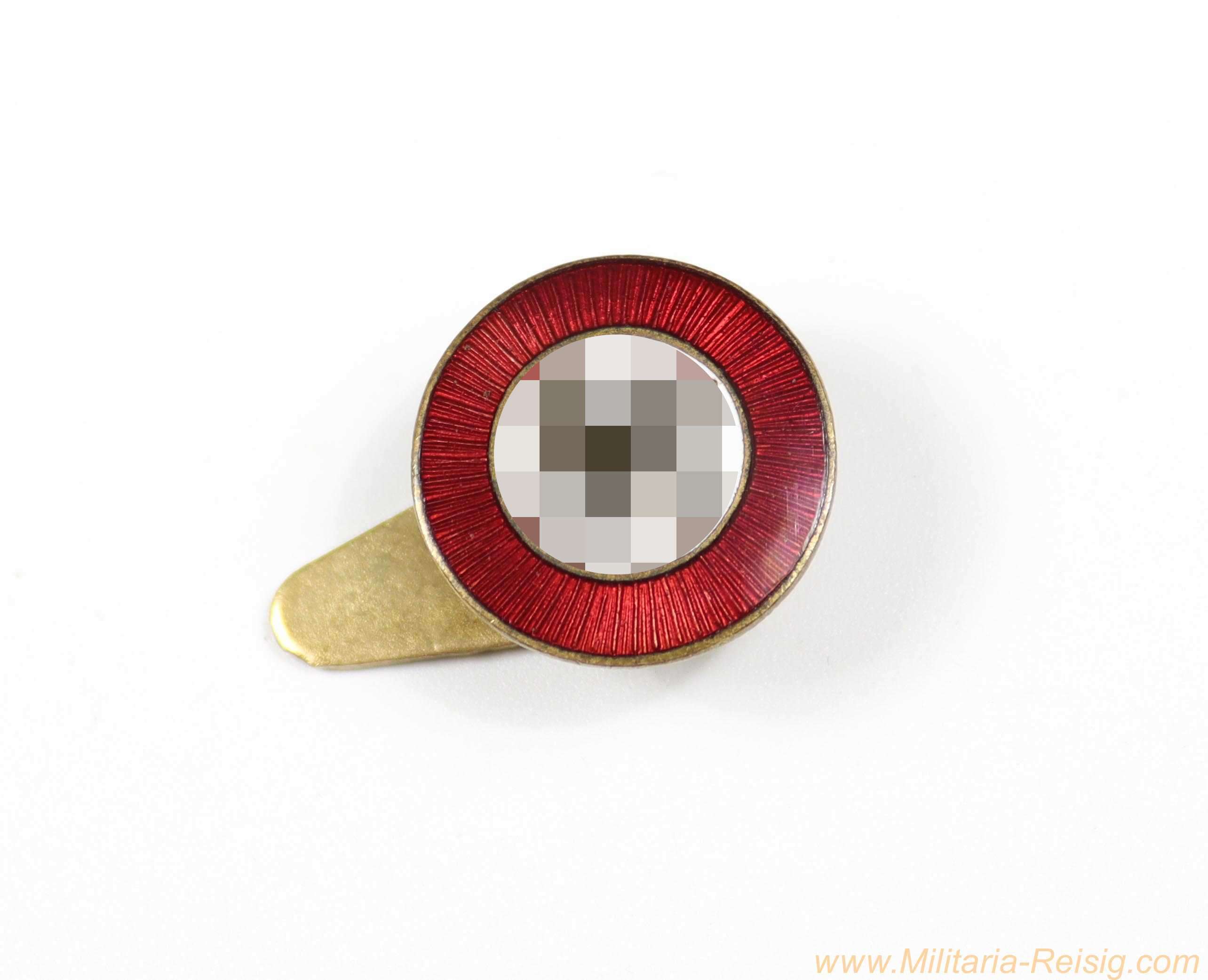 NSDAP Sympathisantenabzeichen mit Knopflochhalterung - 18 mm